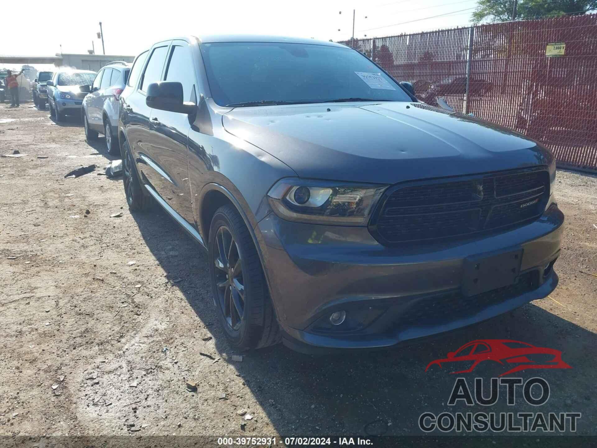 DODGE DURANGO 2018 - 1C4RDHAG6JC254544