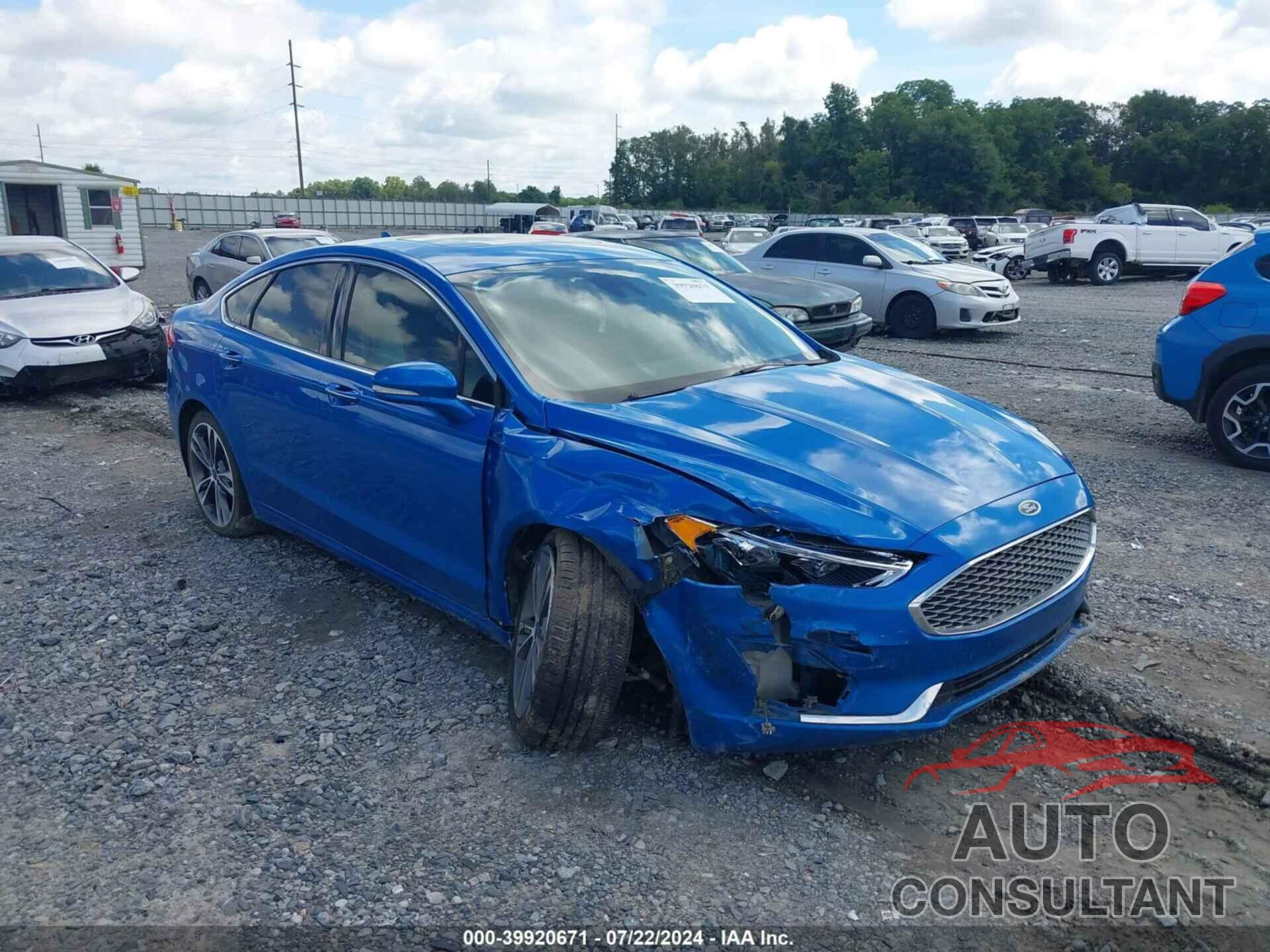 FORD FUSION 2019 - 3FA6P0K93KR246065