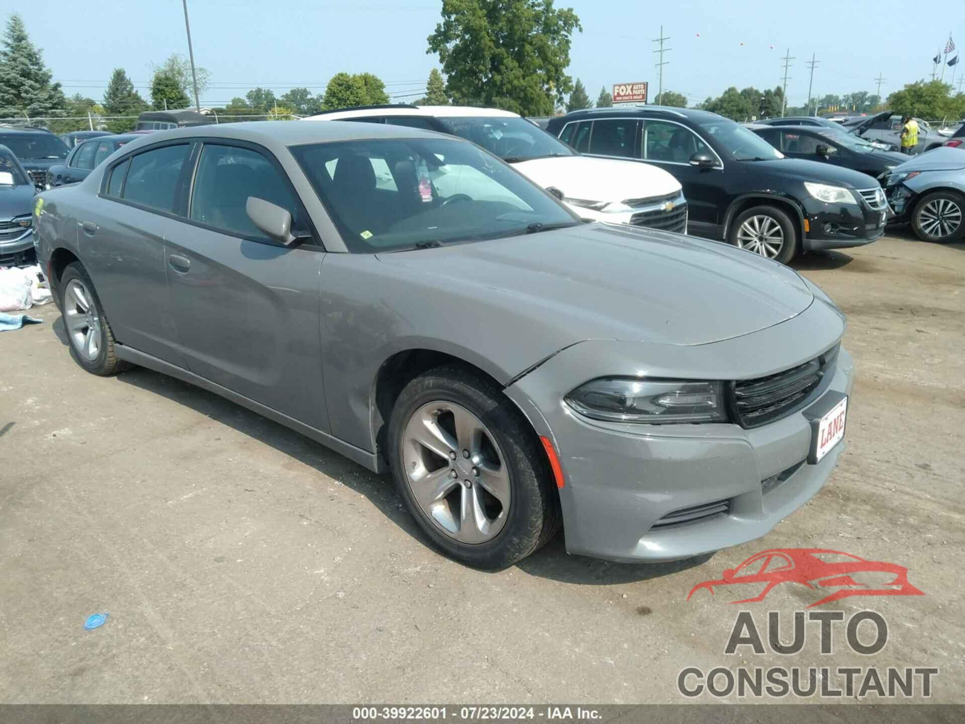 DODGE CHARGER 2019 - 2C3CDXBG5KH644570