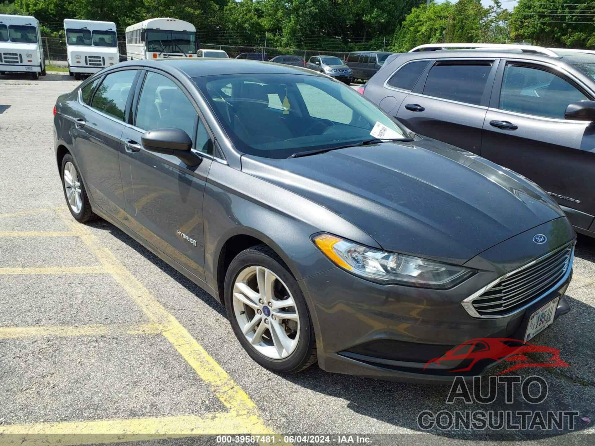 FORD FUSION HYBRID 2018 - 3FA6P0UU7JR100896