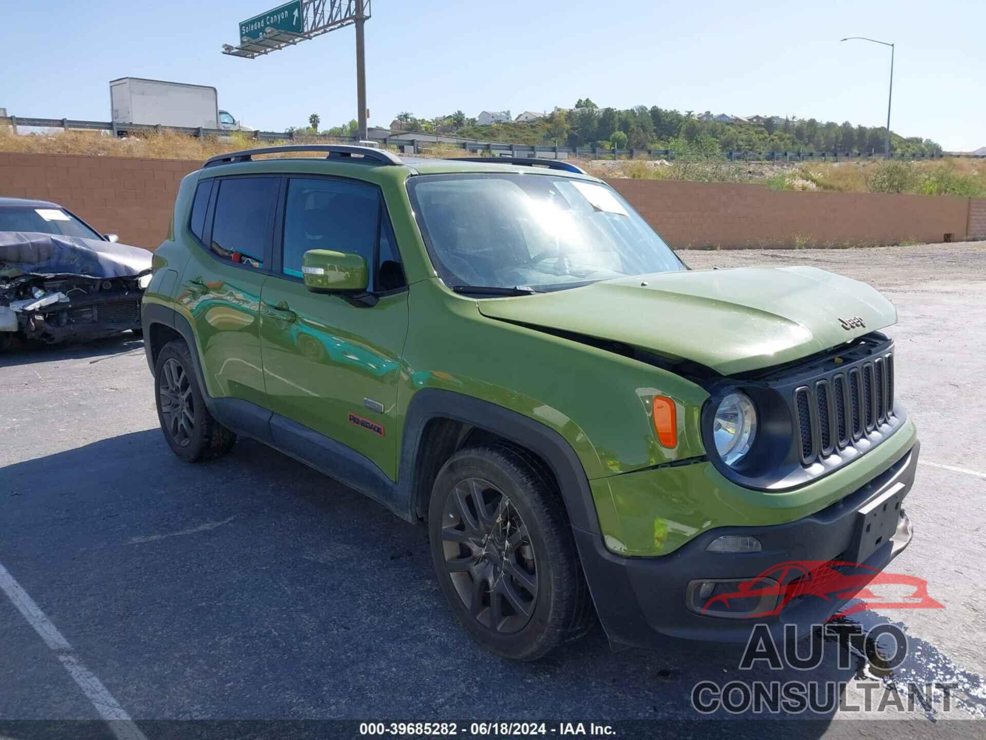 JEEP RENEGADE 2016 - ZACCJABT0GPD41474