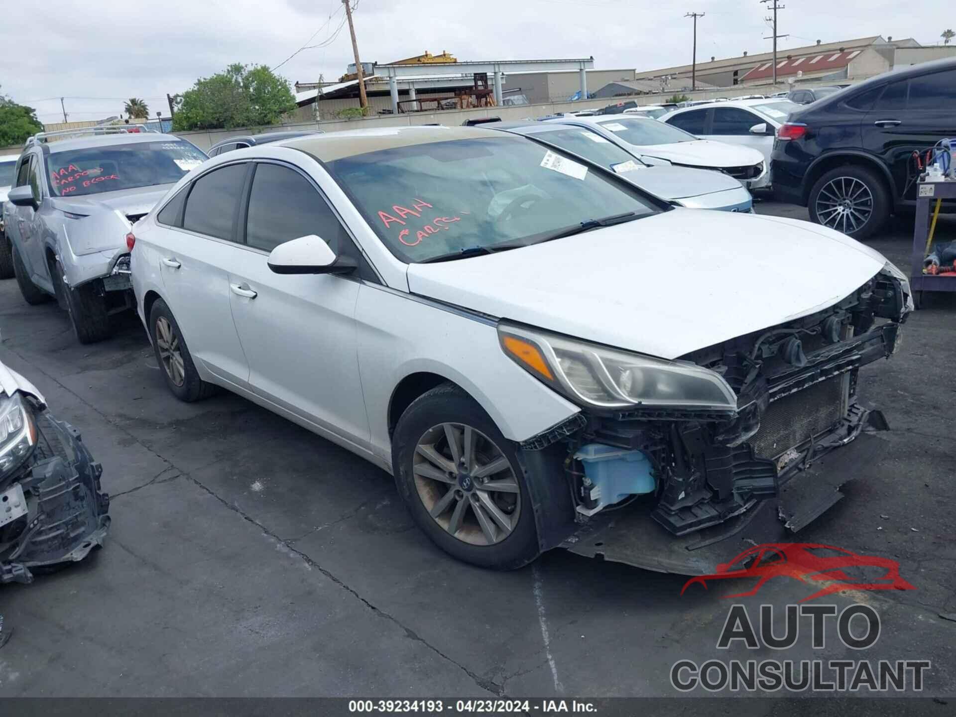 HYUNDAI SONATA 2017 - 5NPE24AF3HH529094