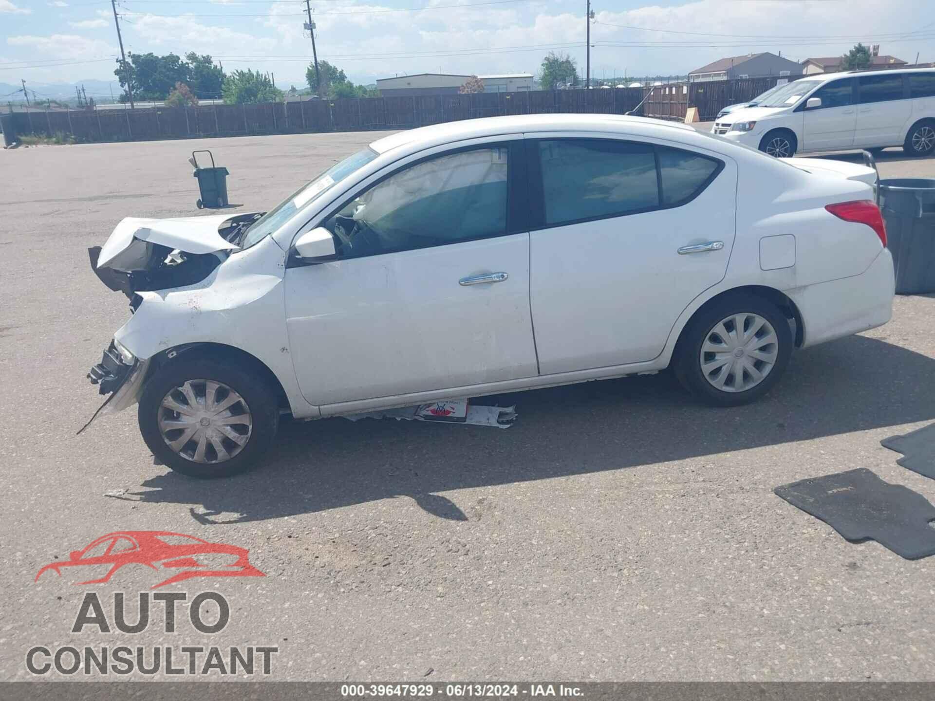 NISSAN VERSA 2019 - 3N1CN7AP3KL850989