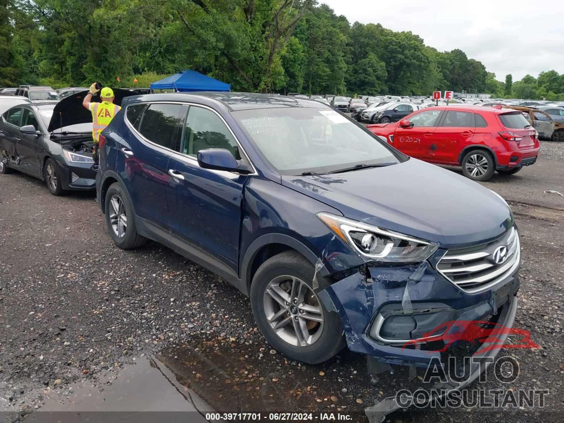 HYUNDAI SANTA FE SPORT 2018 - 5XYZT3LB0JG571397