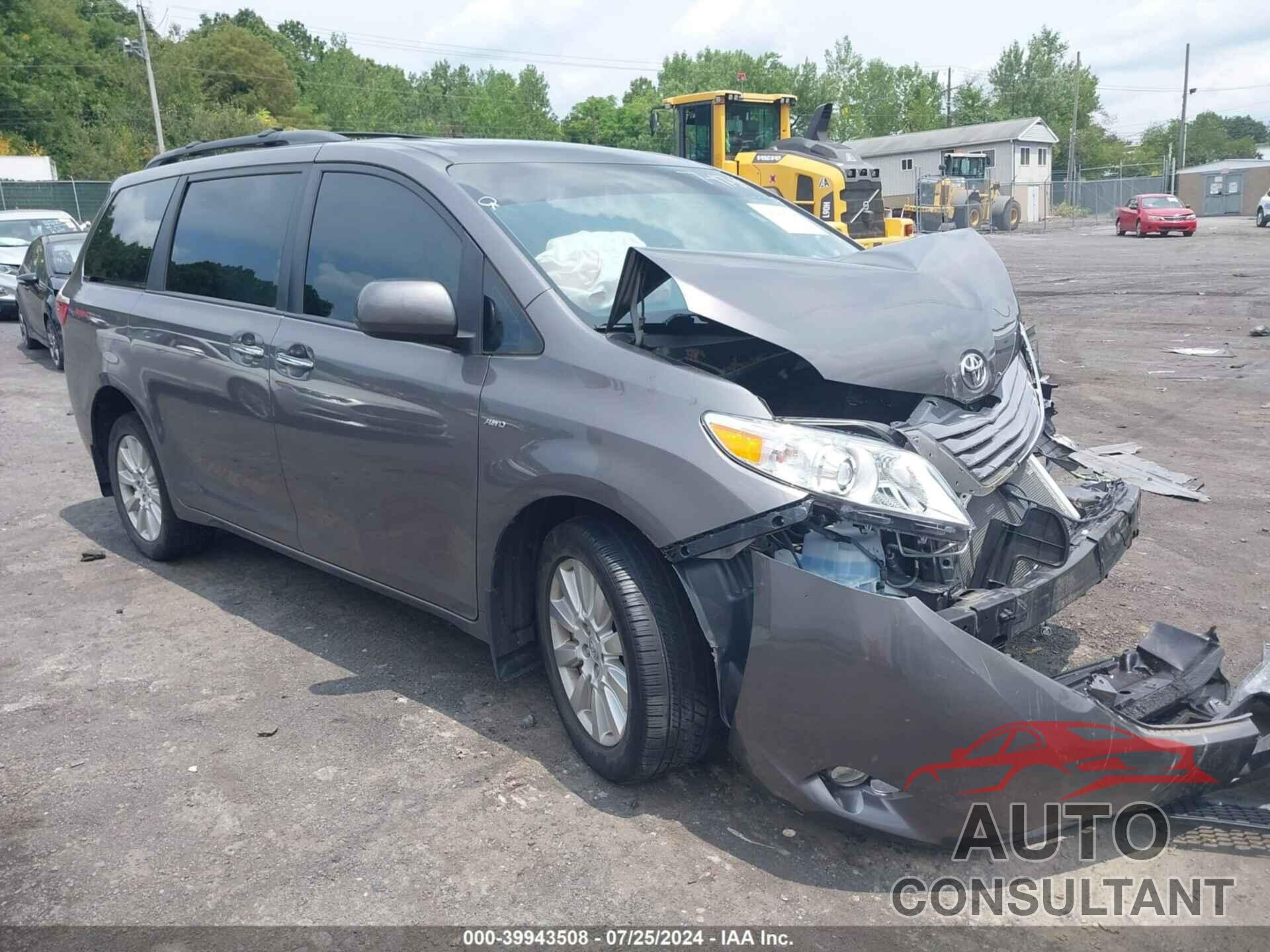 TOYOTA SIENNA 2017 - 5TDDZ3DC1HS161169