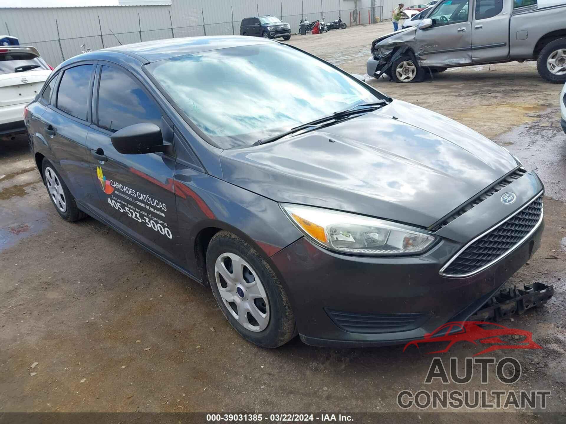 FORD FOCUS 2016 - 1FADP3E22GL262478