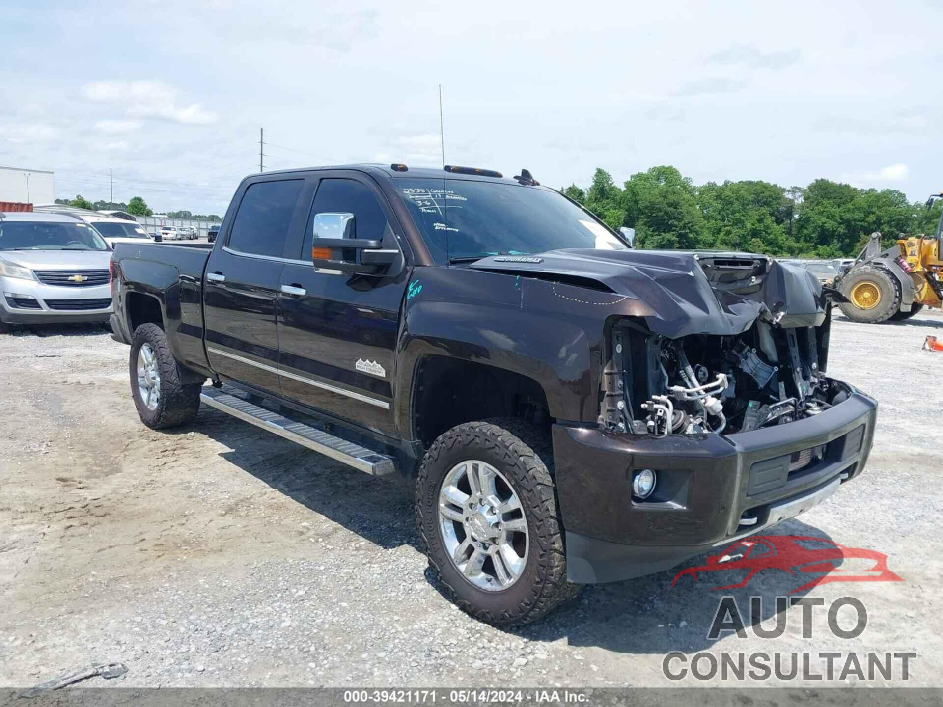 CHEVROLET SILVERADO 2500HD 2018 - 1GC1KXEY1JF190511