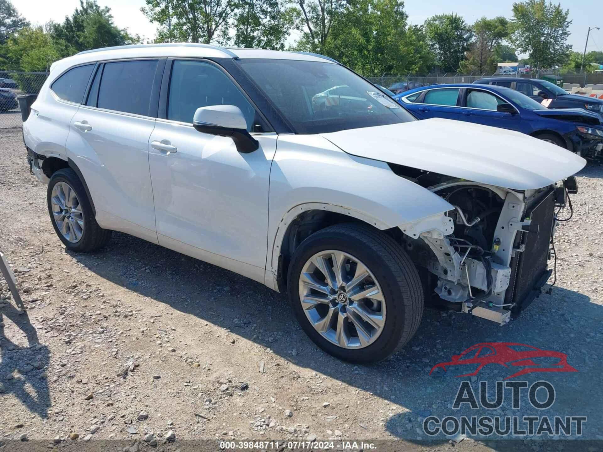 TOYOTA HIGHLANDER 2020 - 5TDDZRBH6LS028093