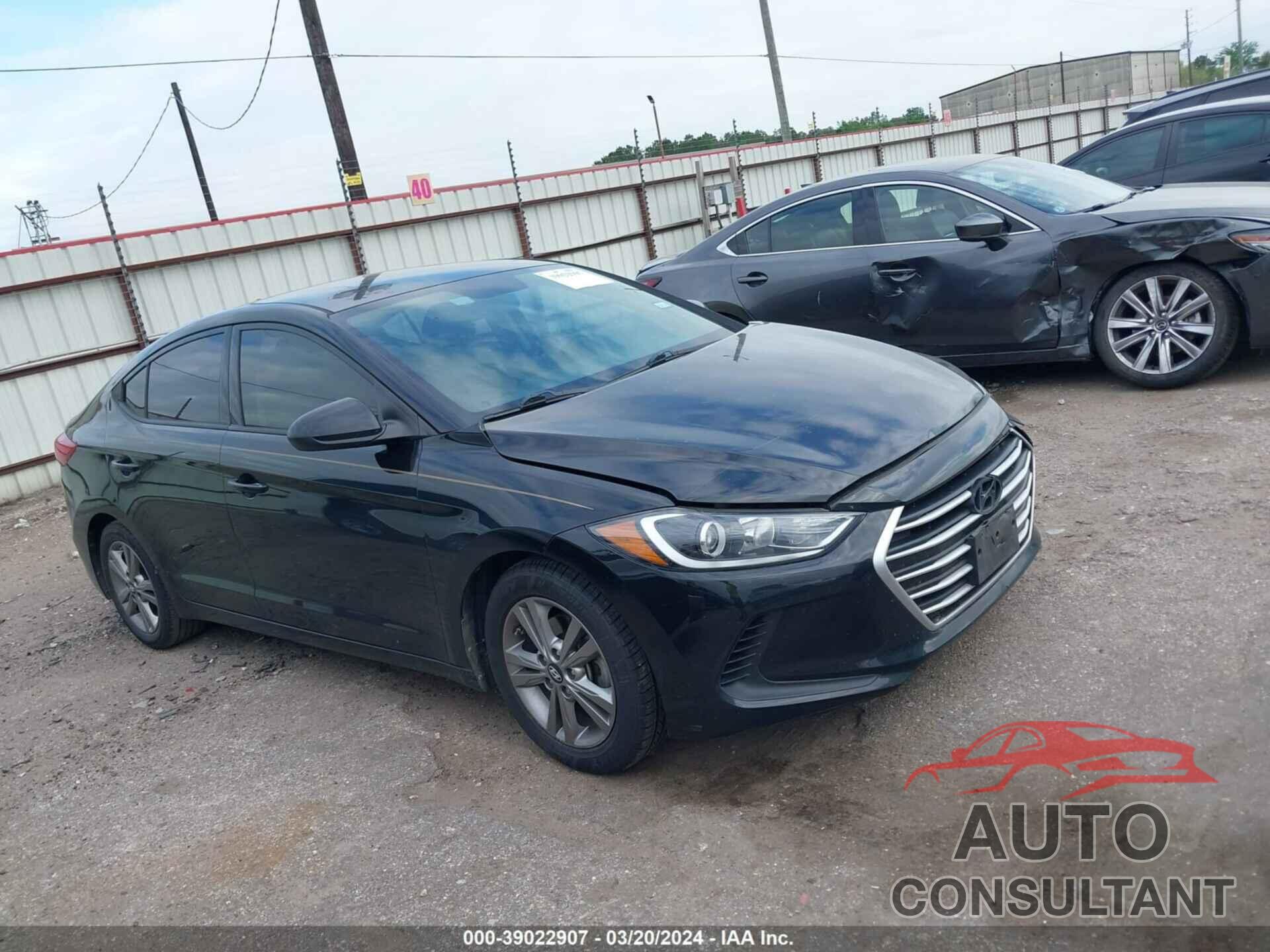 HYUNDAI ELANTRA 2017 - 5NPD84LF0HH179995