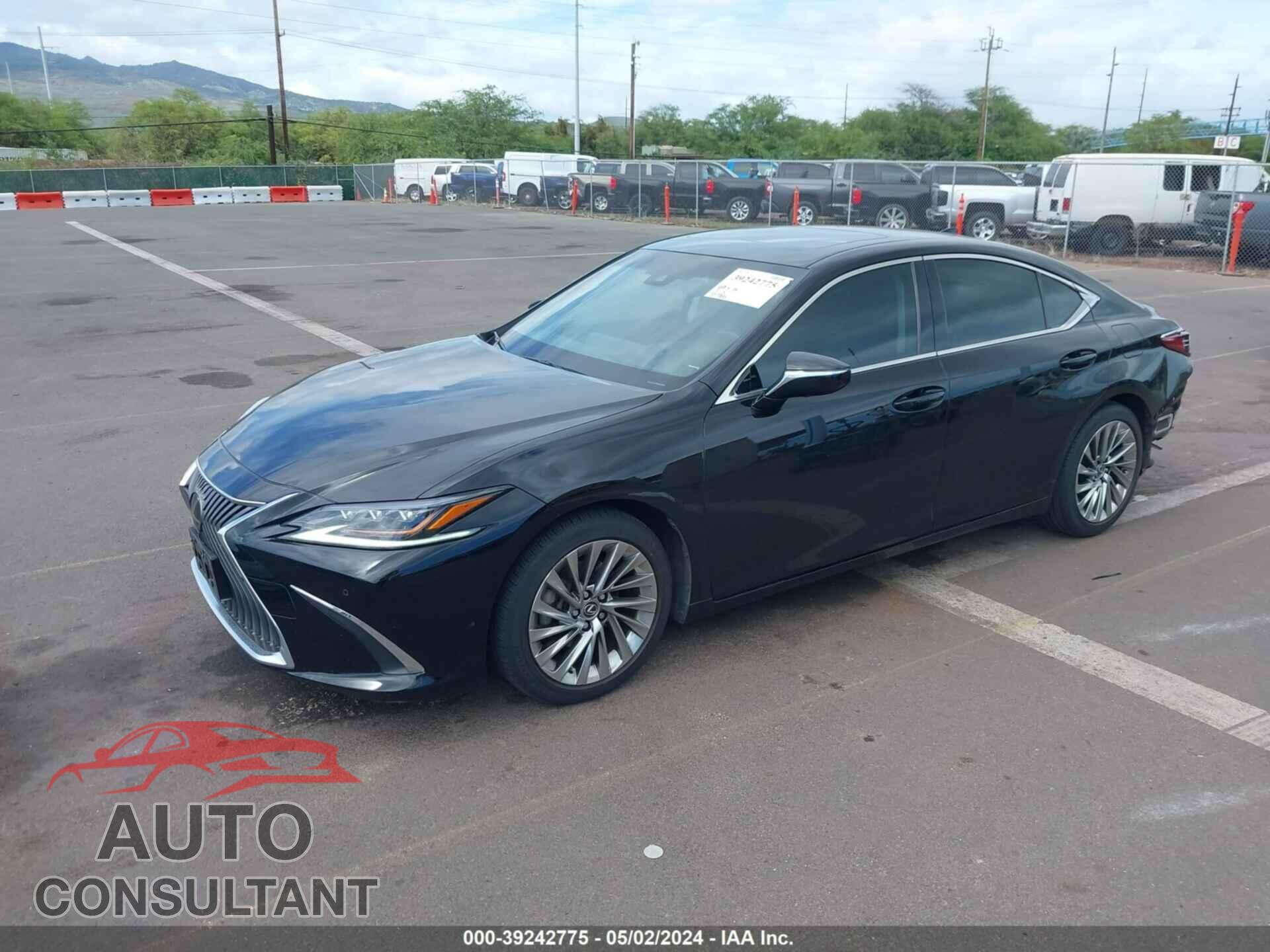 LEXUS ES 350 2019 - JTHBZ1B18K2000800