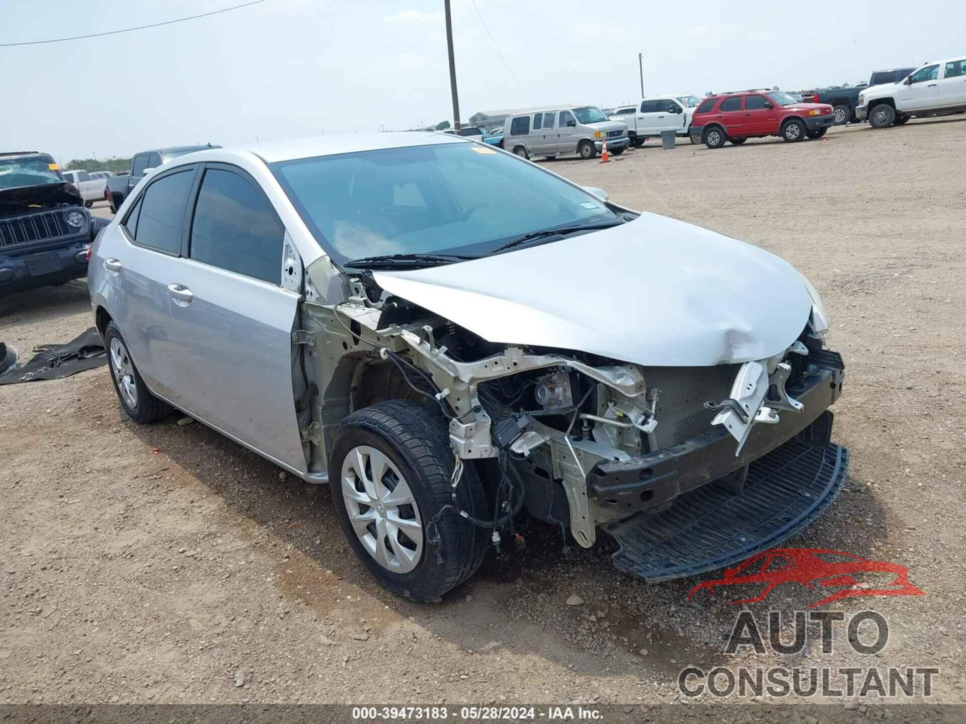 TOYOTA COROLLA 2016 - 5YFBURHE3GP540248