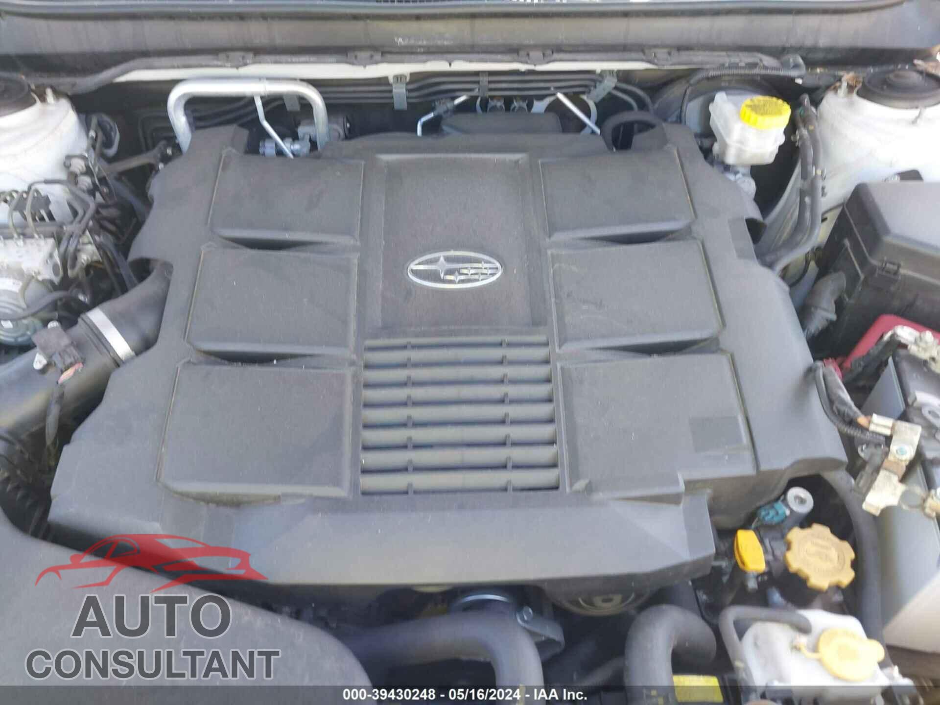 SUBARU OUTBACK 2018 - 4S4BSENC0J3236422
