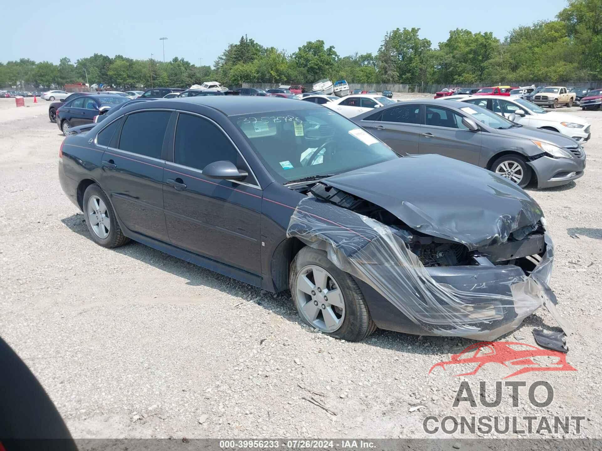 CHEVROLET IMPALA 2009 - 2G1WT57N591103781