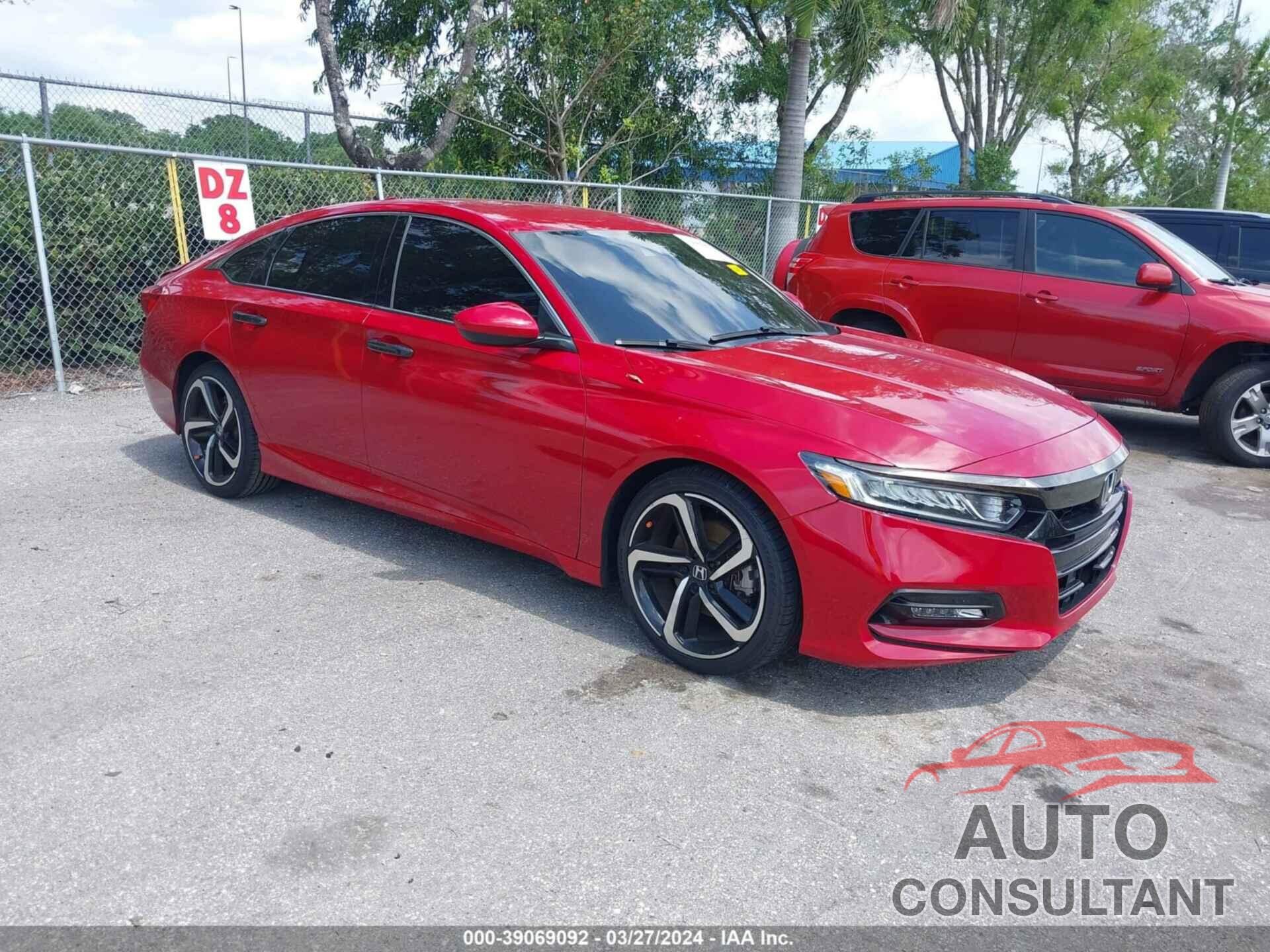 HONDA ACCORD 2018 - 1HGCV1F34JA031609