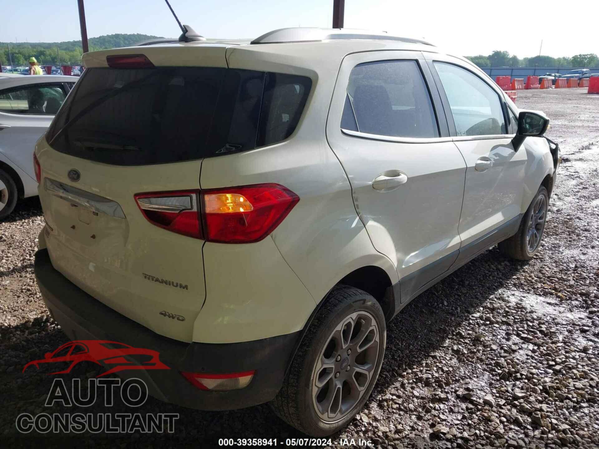 FORD ECOSPORT 2020 - MAJ6S3KL8LC362180