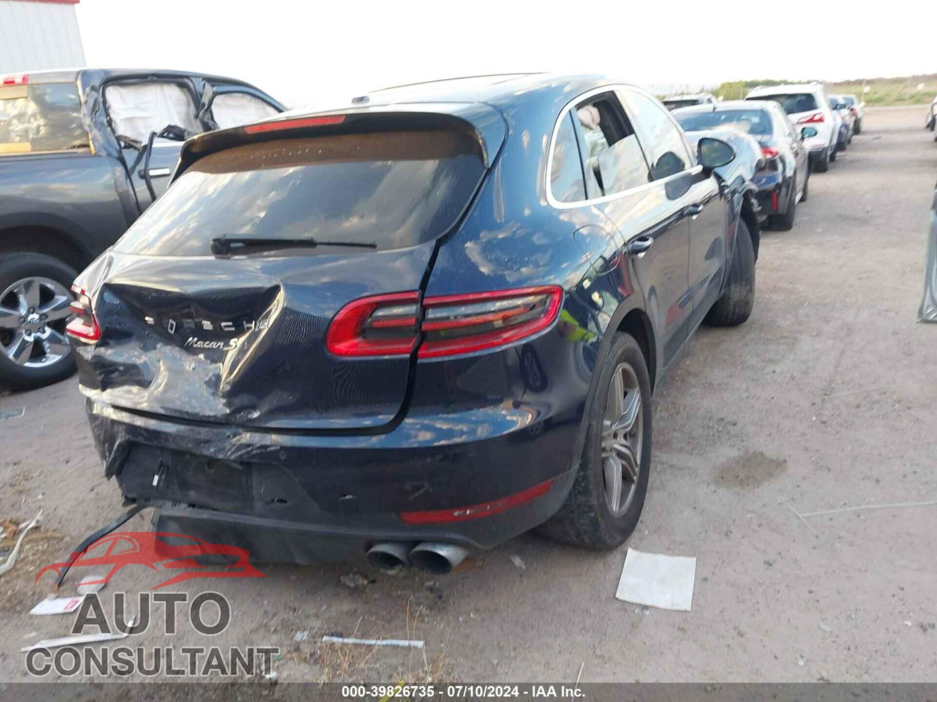 PORSCHE MACAN 2017 - WP1AB2A50HLB10818