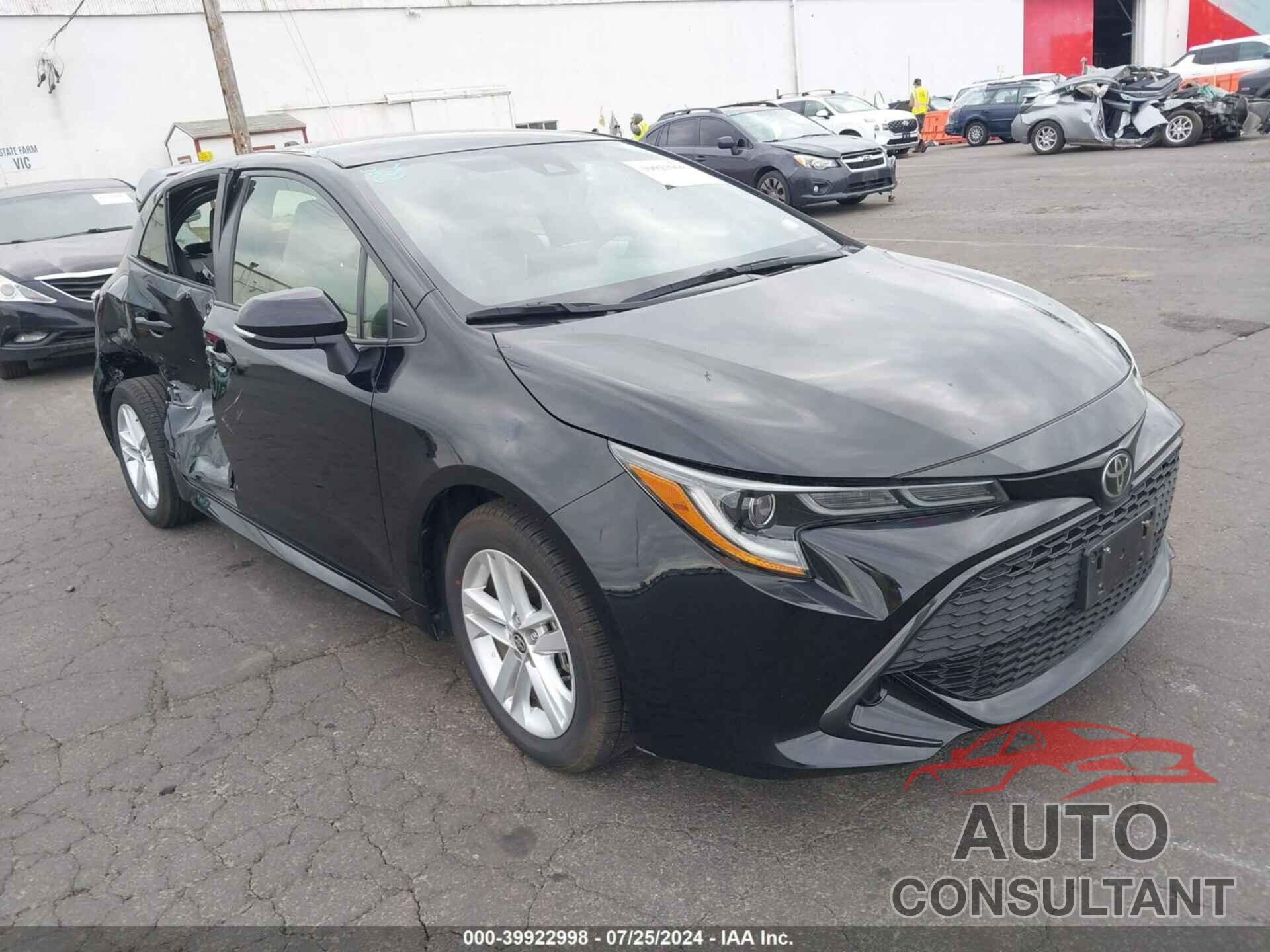 TOYOTA COROLLA 2020 - JTND4RBE0L3073757