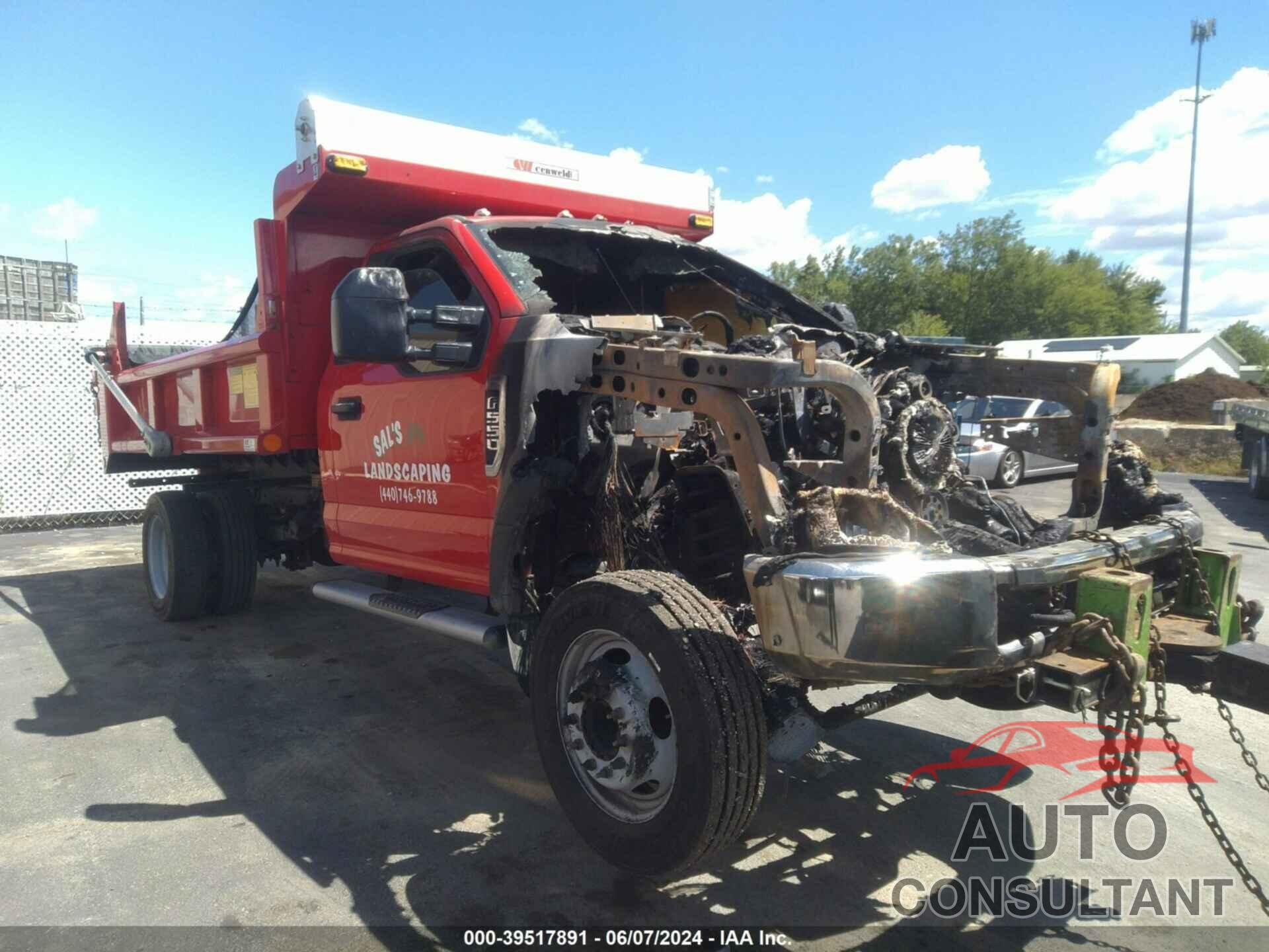 FORD F-550 CHASSIS 2021 - 1FDUF5GN4MDA01628