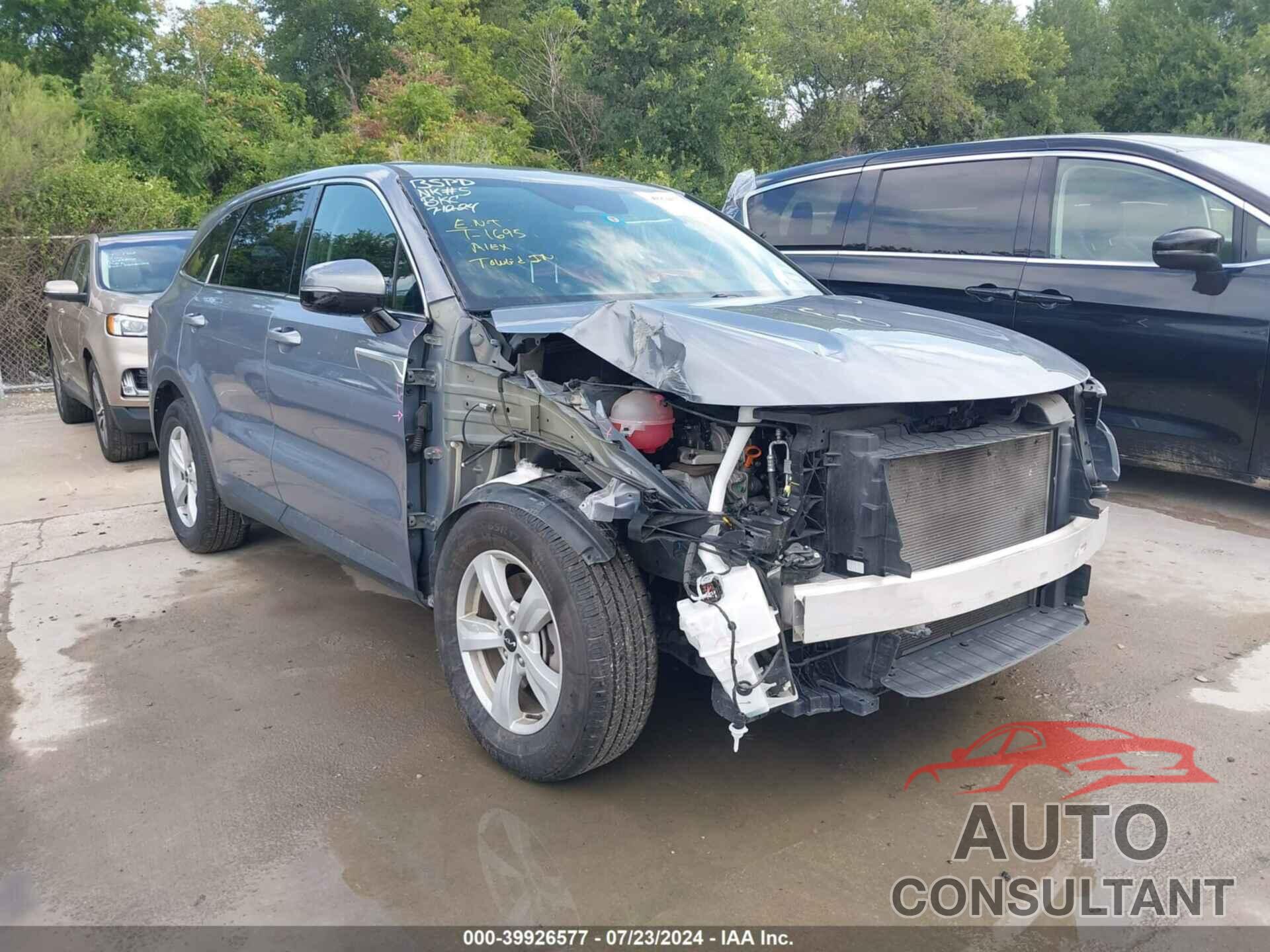 KIA SORENTO 2022 - 5XYRG4LC7NG076218