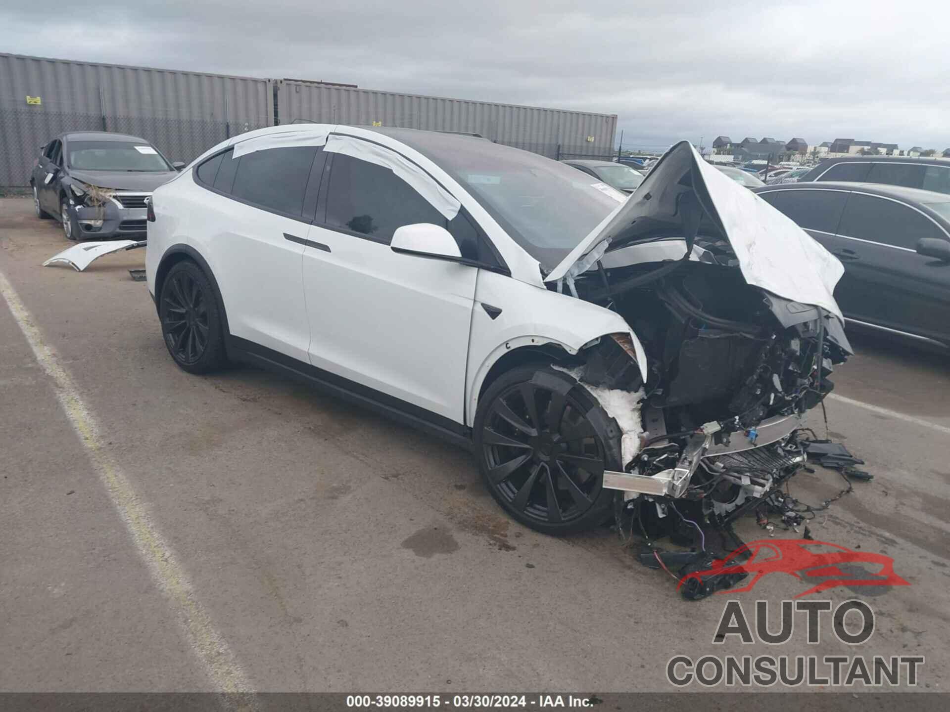 TESLA MODEL X 2022 - 7SAXCBE59NF355105