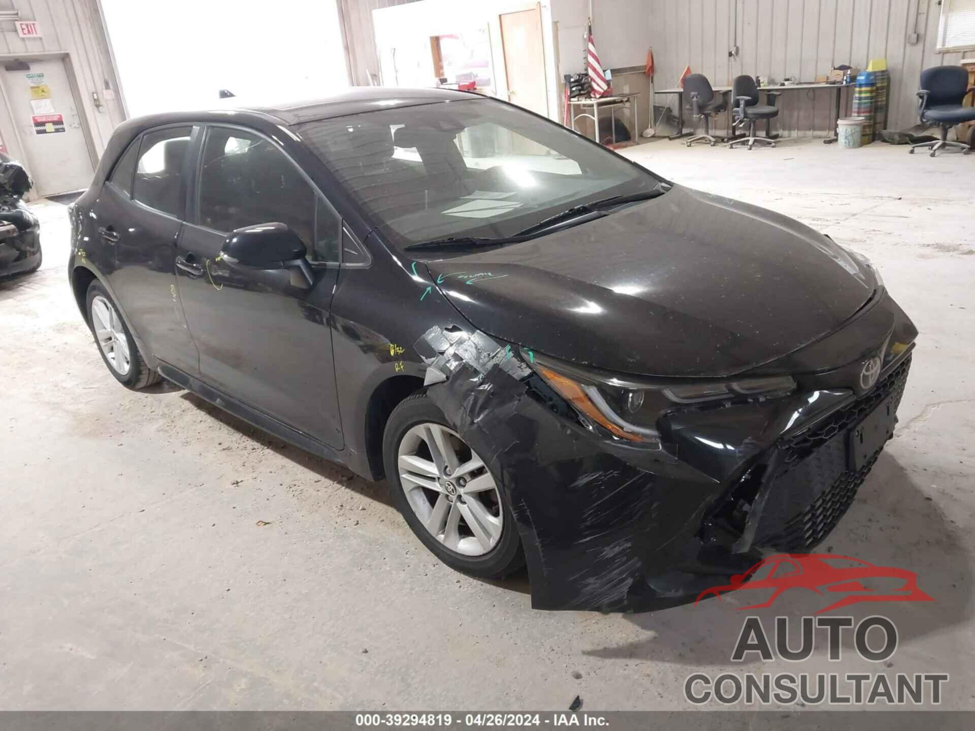 TOYOTA COROLLA 2019 - JTNK4RBEXK3048113
