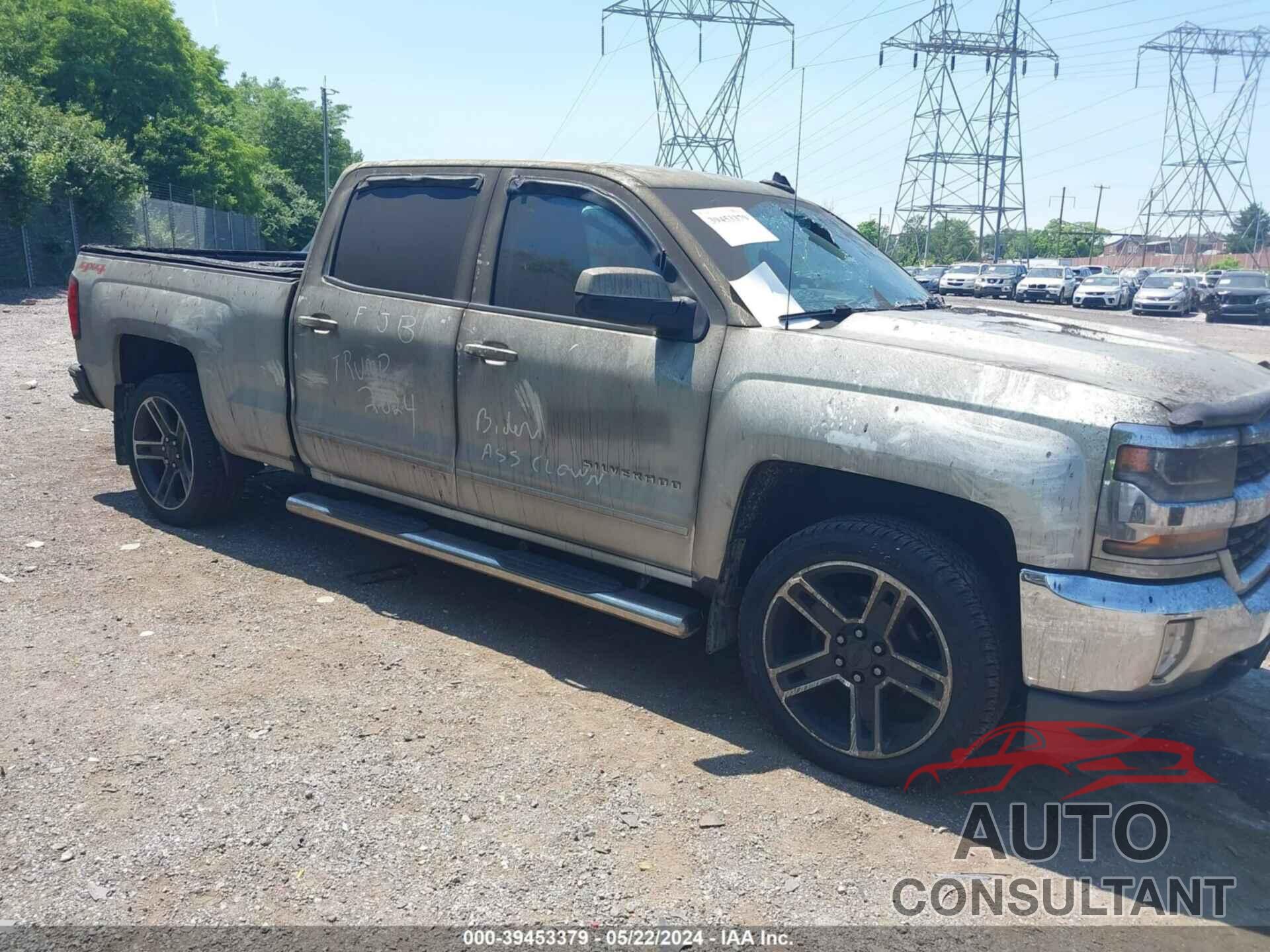 CHEVROLET SILVERADO 1500 2016 - 3GCUKREC1GG189508