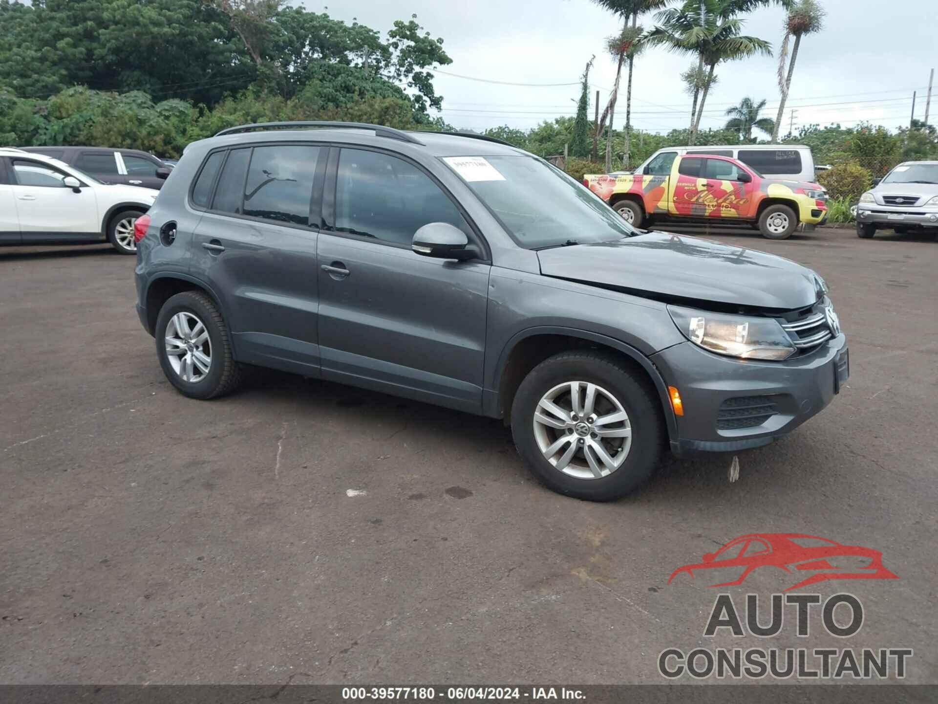 VOLKSWAGEN TIGUAN 2016 - WVGAV7AX0GW516582