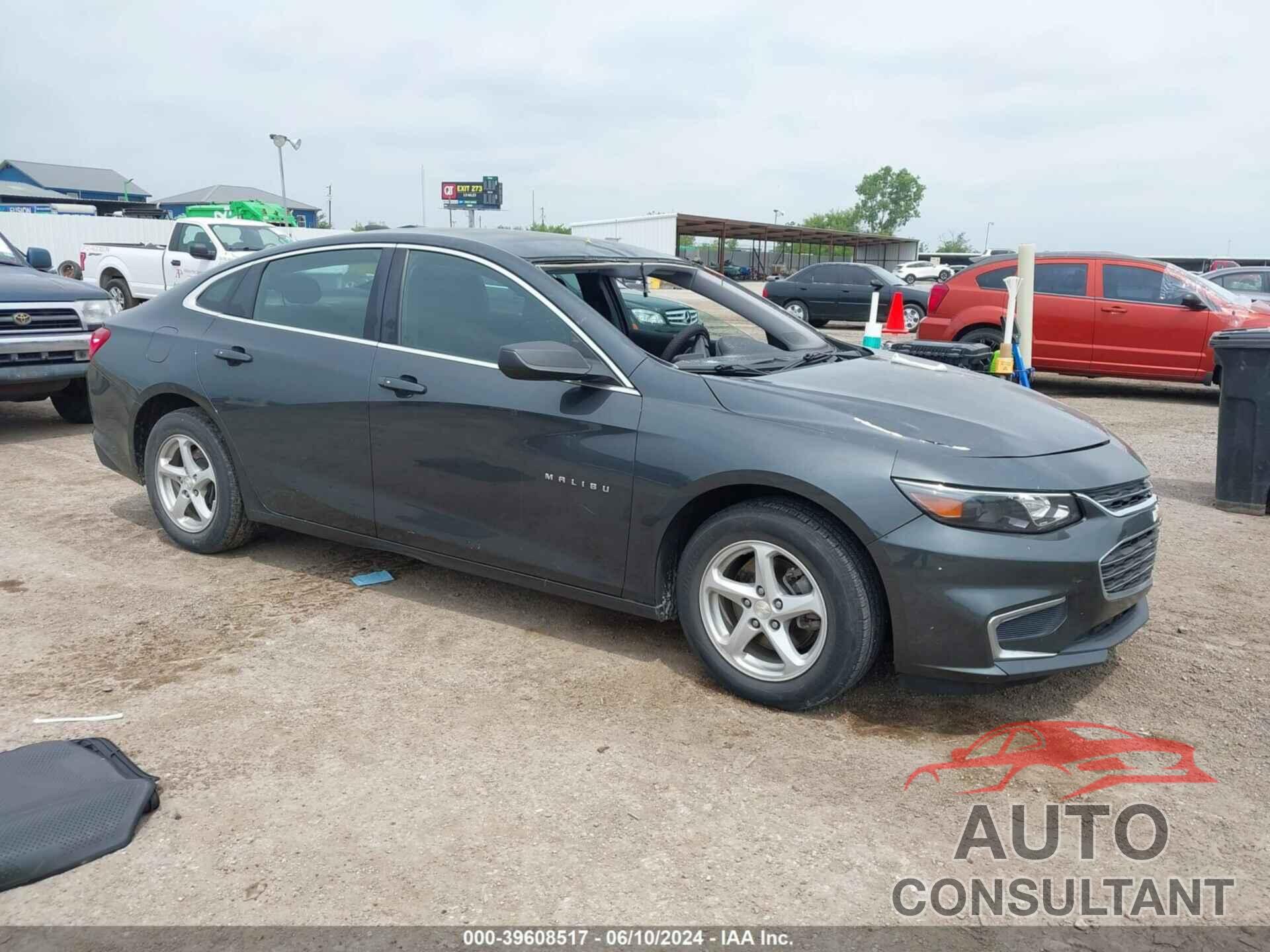 CHEVROLET MALIBU 2017 - 1G1ZB5ST6HF107206