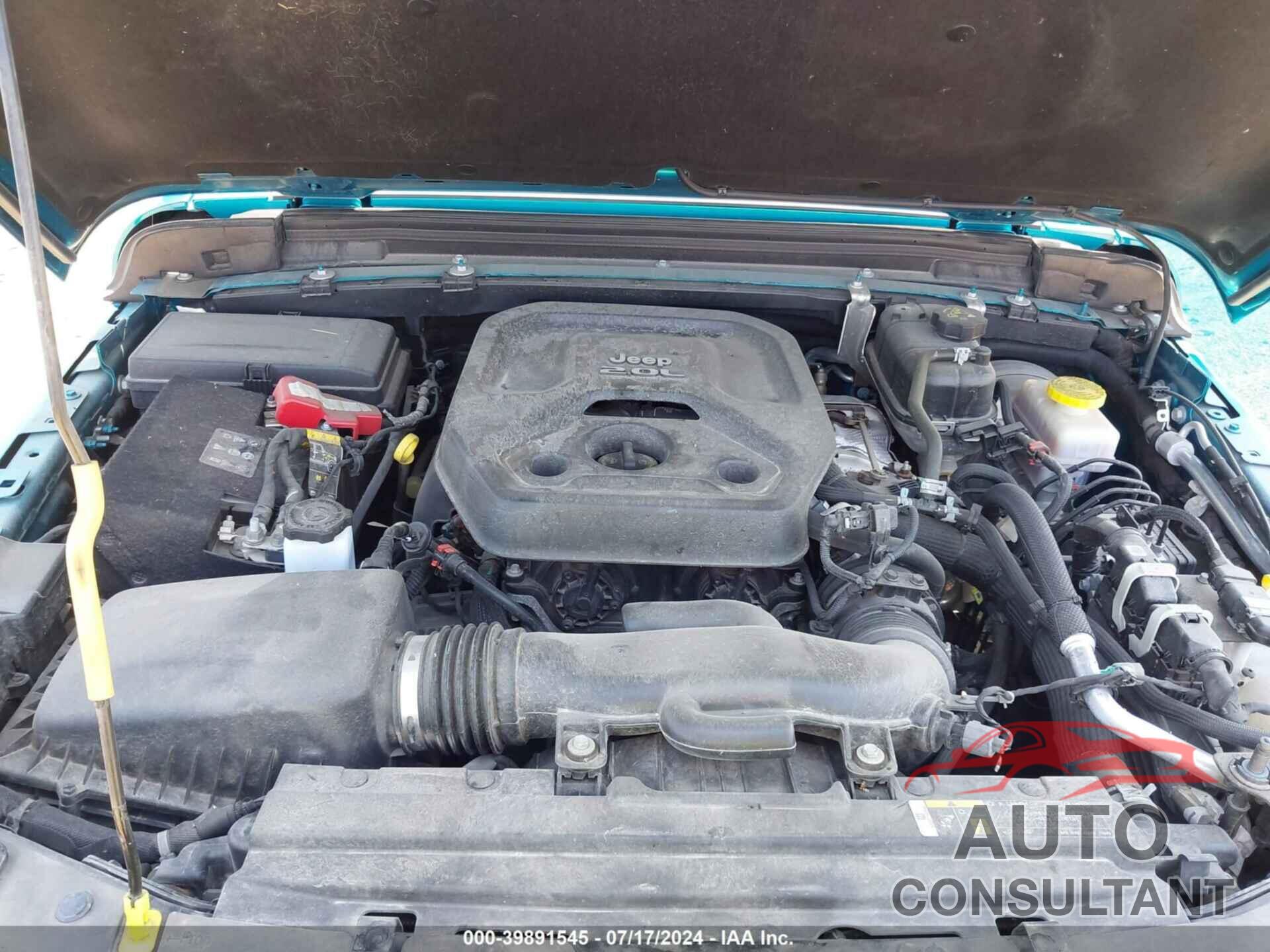 JEEP WRANGLER 2020 - 1C4GJXAN8LW185236