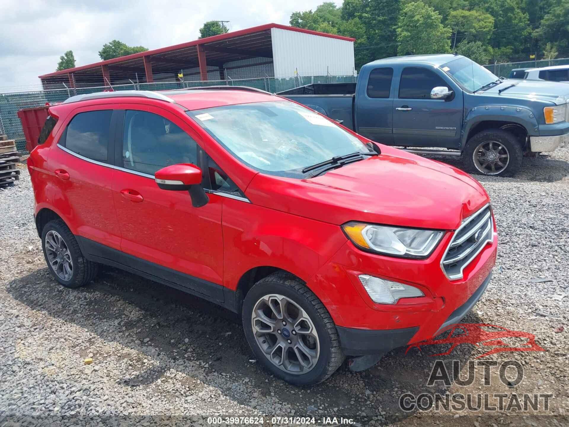 FORD ECOSPORT 2020 - MAJ6S3KL7LC347539