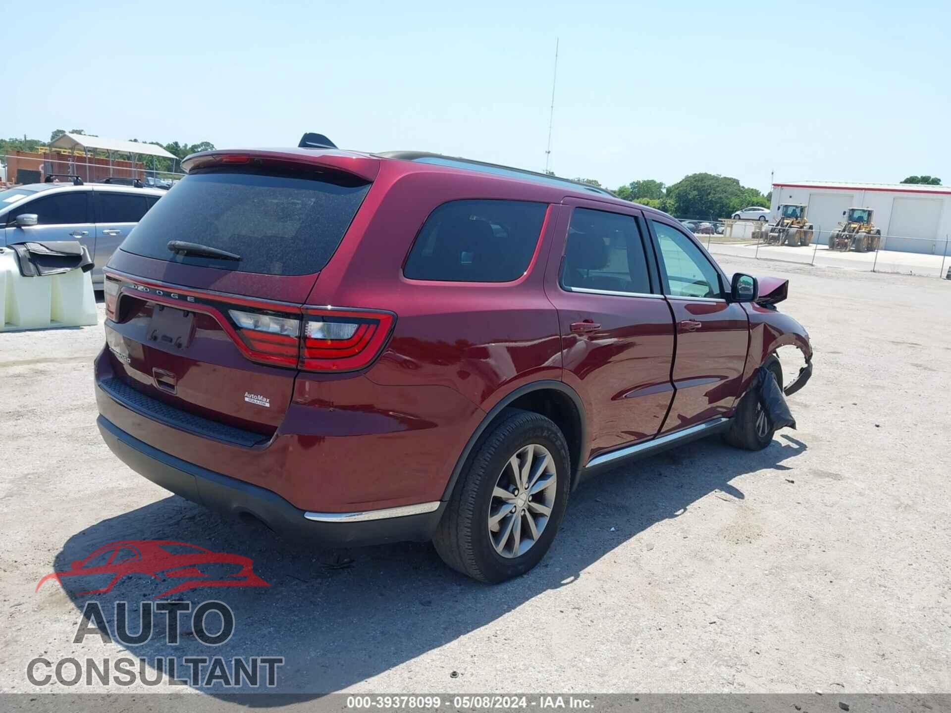 DODGE DURANGO 2017 - 1C4RDHAG7HC805476