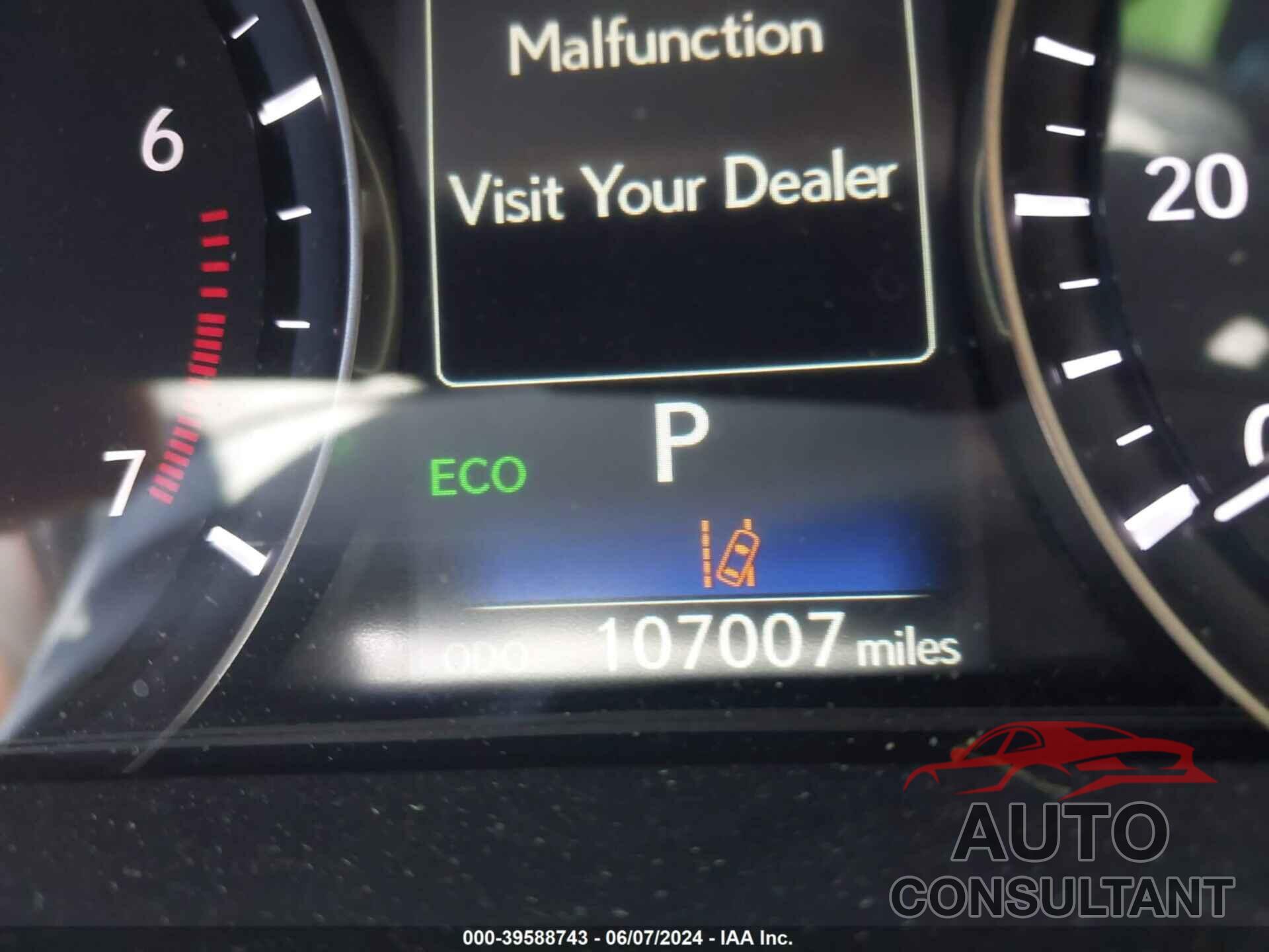 LEXUS RX 350 2016 - 2T2ZZMCA0GC029907