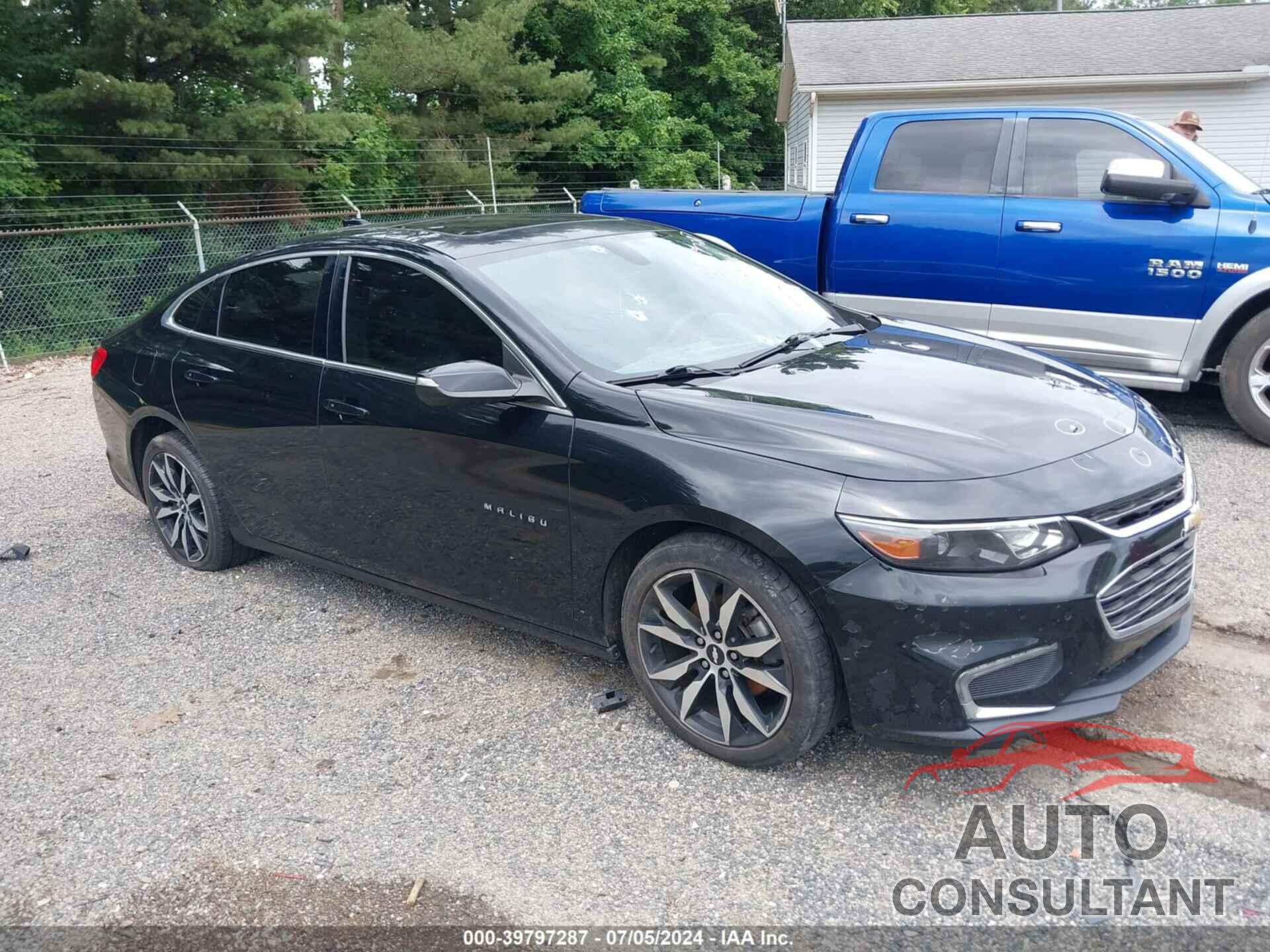 CHEVROLET MALIBU 2017 - 1G1ZE5ST7HF245084