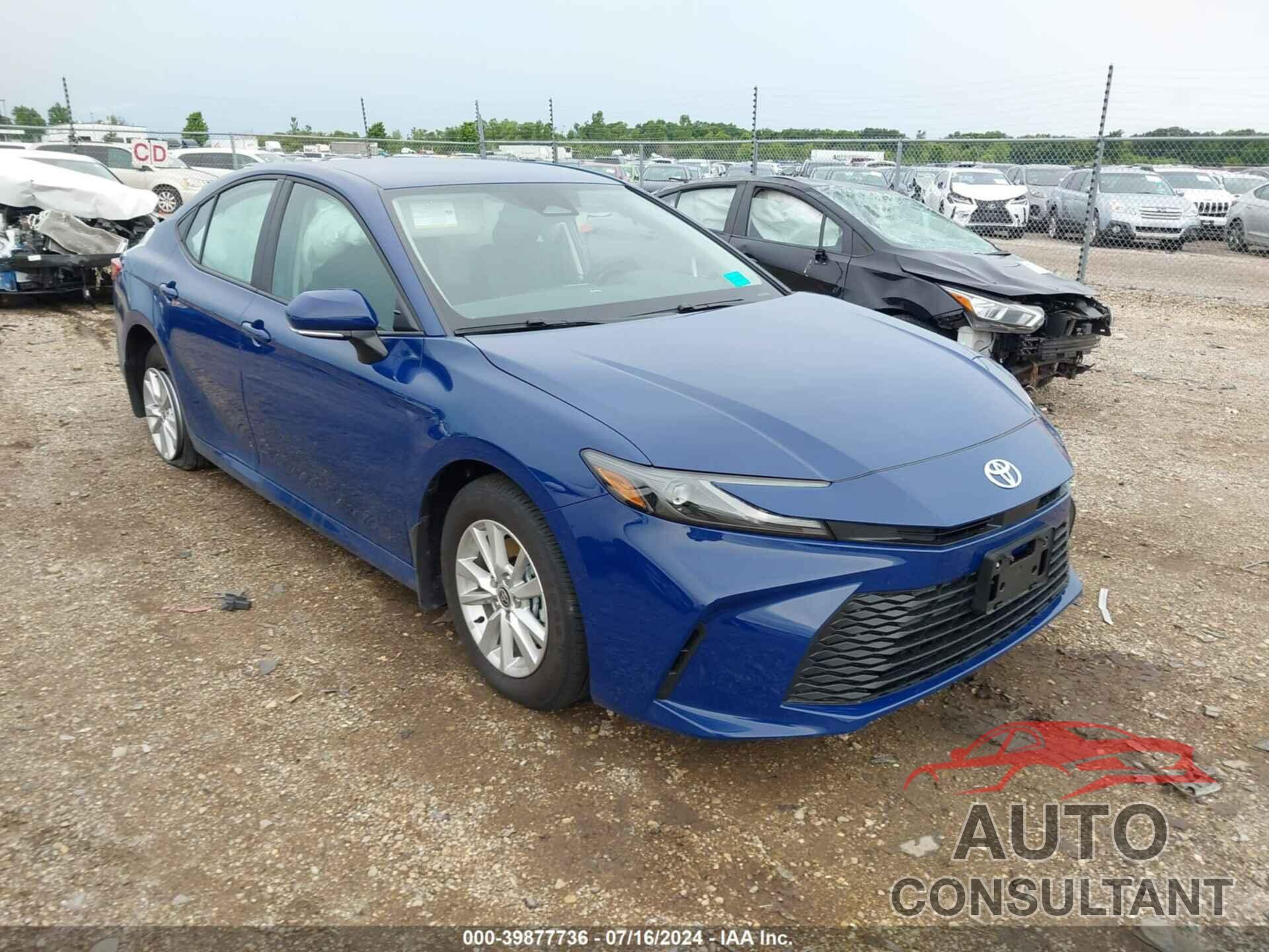 TOYOTA CAMRY 2025 - 4T1DAACK8SU009263