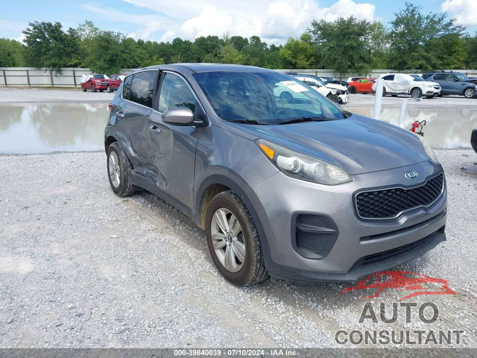 KIA SPORTAGE 2018 - KNDPM3AC2J7447869