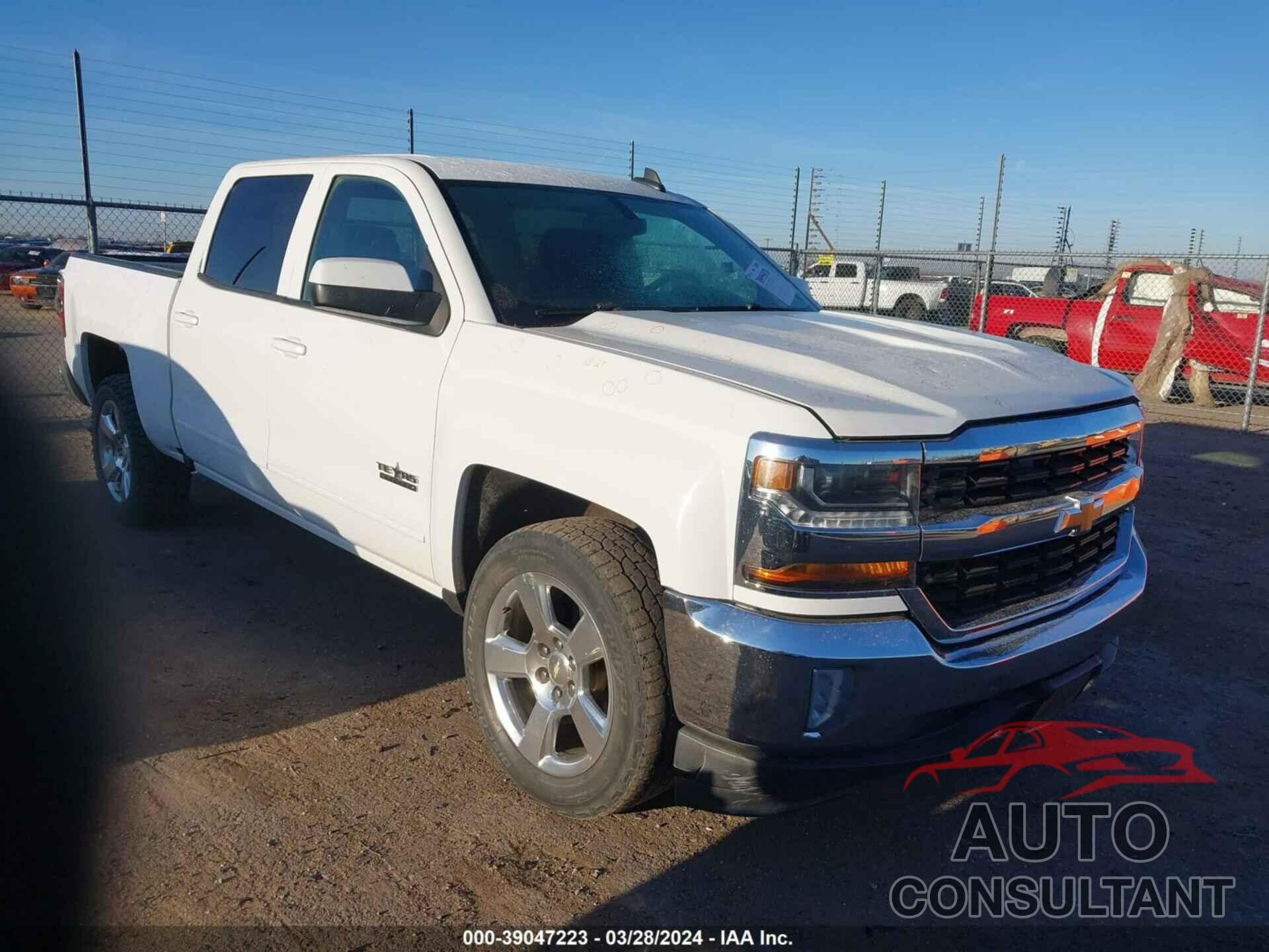 CHEVROLET SILVERADO 1500 2017 - 3GCPCREC9HG198484