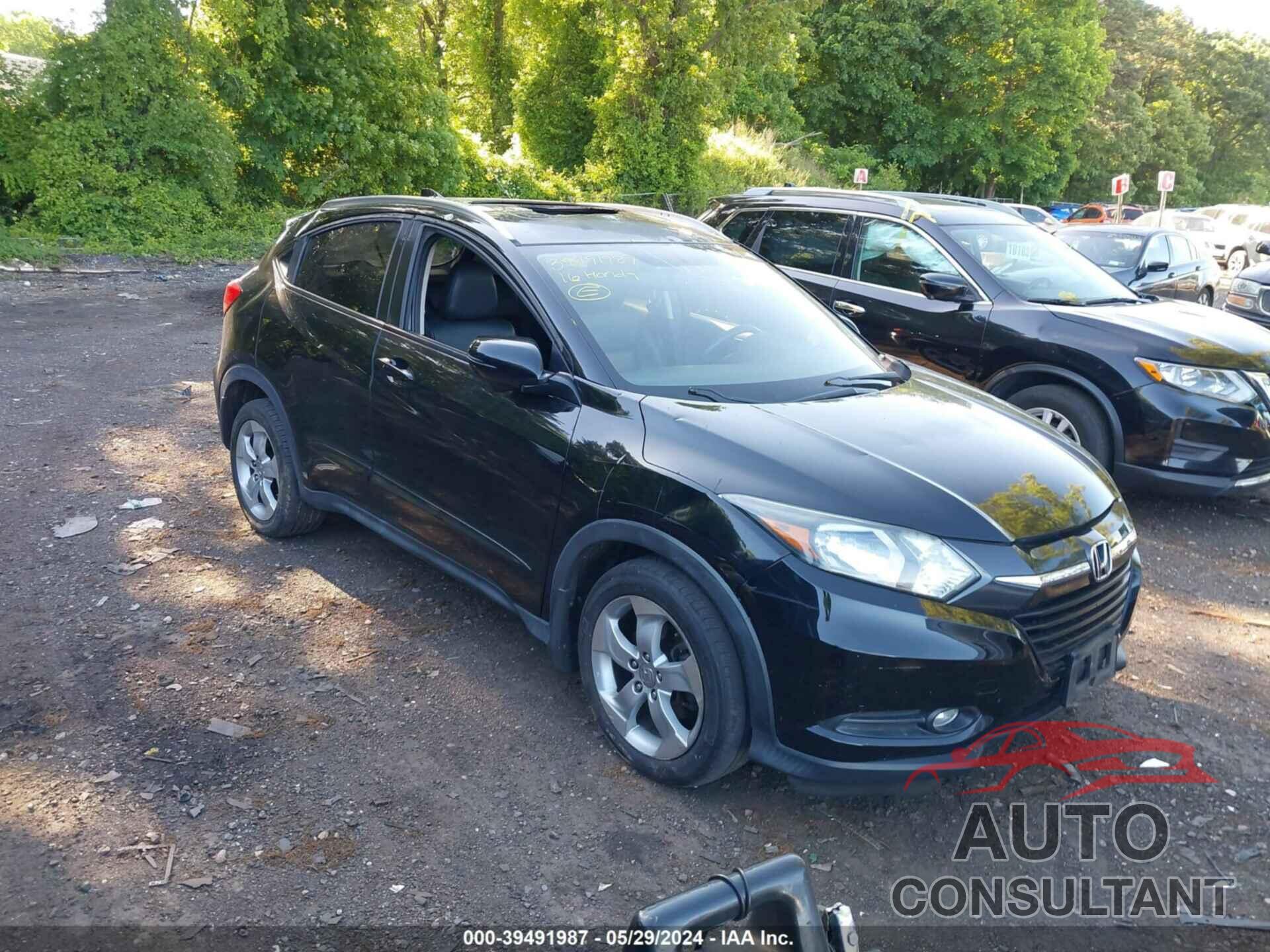 HONDA HR-V 2016 - 3CZRU6H71GM723390