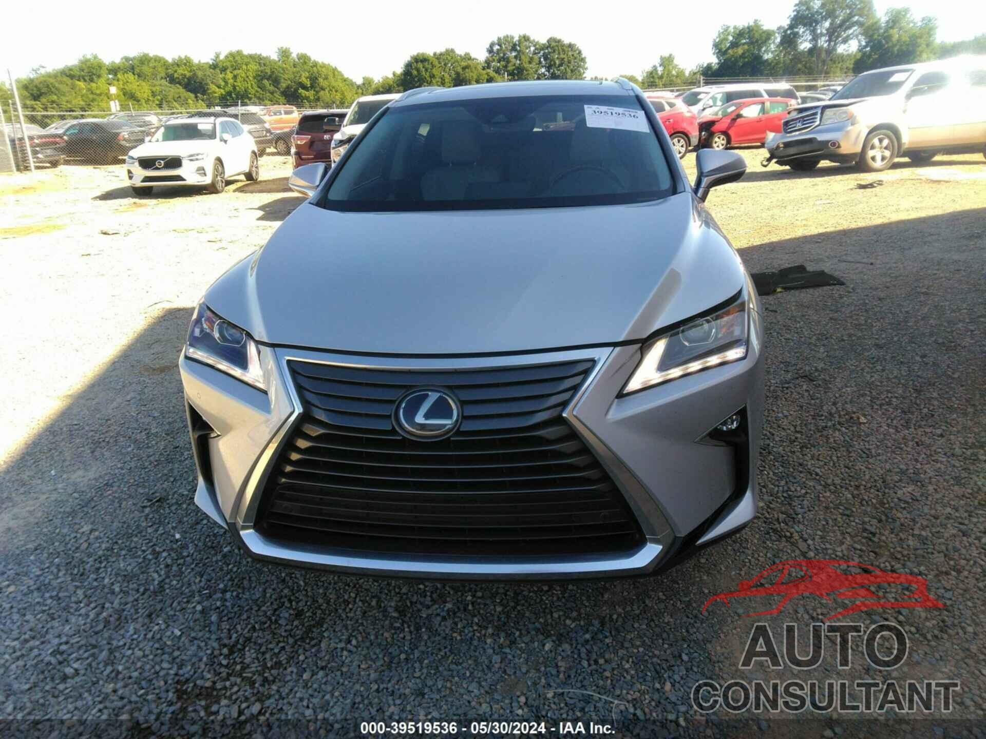 LEXUS RX 350 2019 - 2T2ZZMCA7KC128331