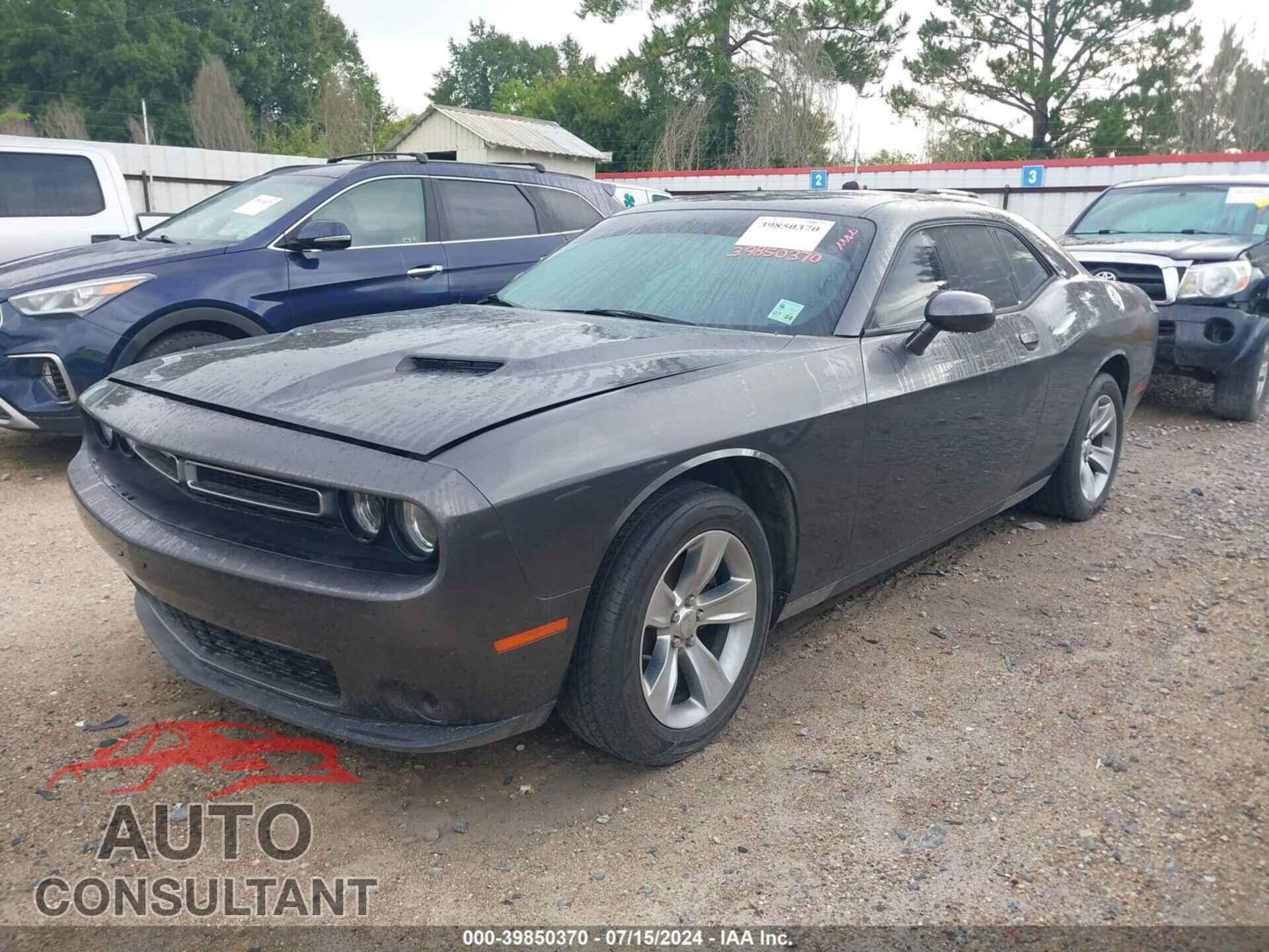 DODGE CHALLENGER 2016 - 2C3CDZAG2GH336969