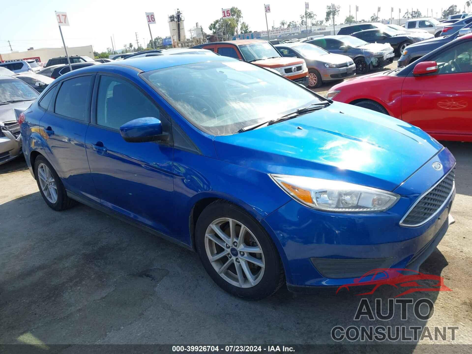 FORD FOCUS 2018 - 1FADP3FE5JL270543