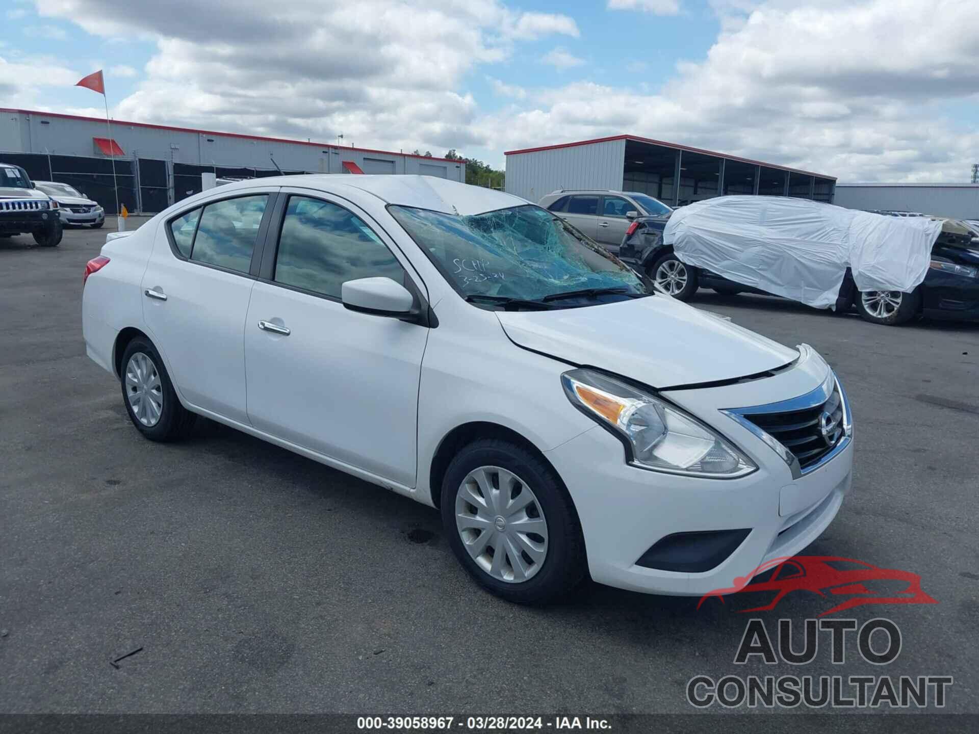 NISSAN VERSA 2019 - 3N1CN7AP5KL880480