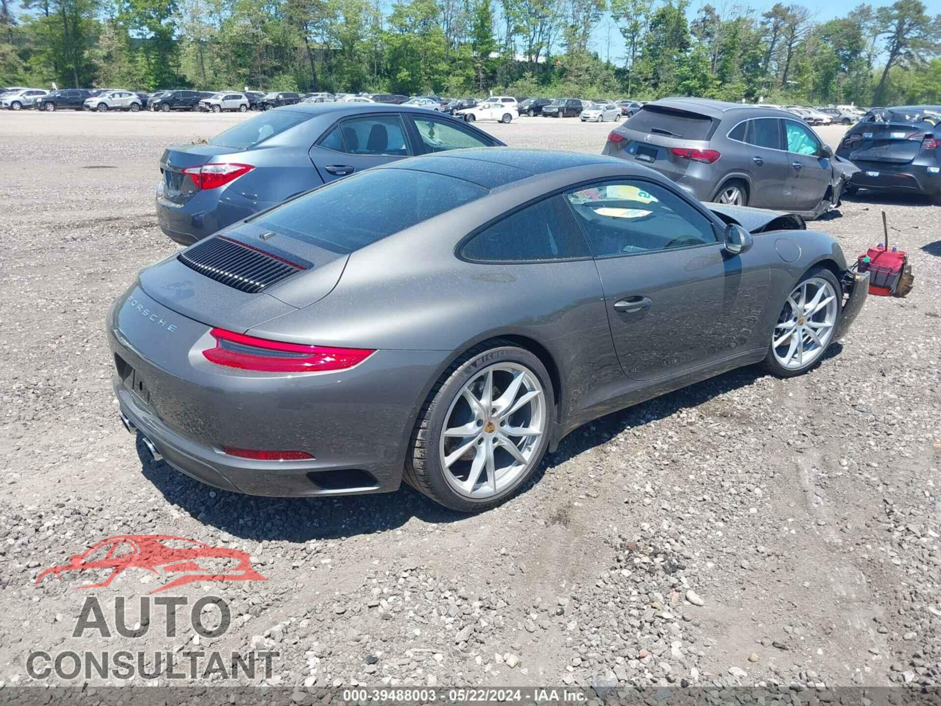 PORSCHE 911 2017 - WP0AA2A95HS106745