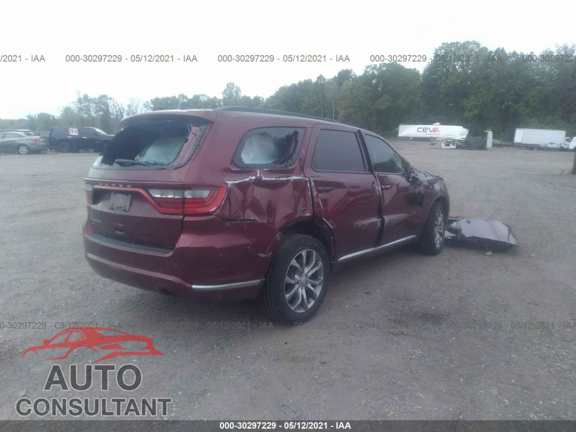 DODGE DURANGO 2017 - 1C4RDJAG2HC960914