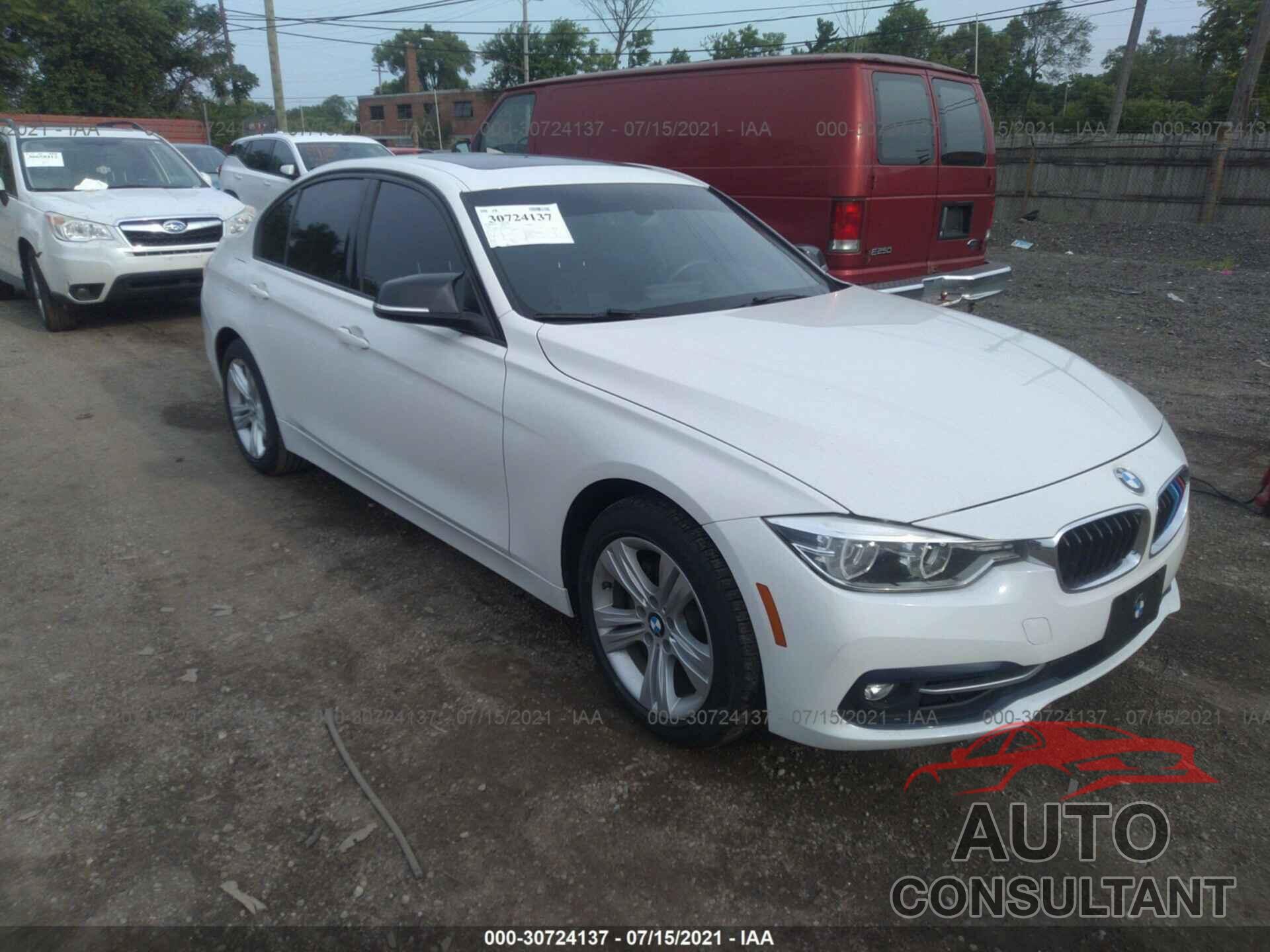 BMW 3 SERIES 2016 - WBA8E3G50GNU02389