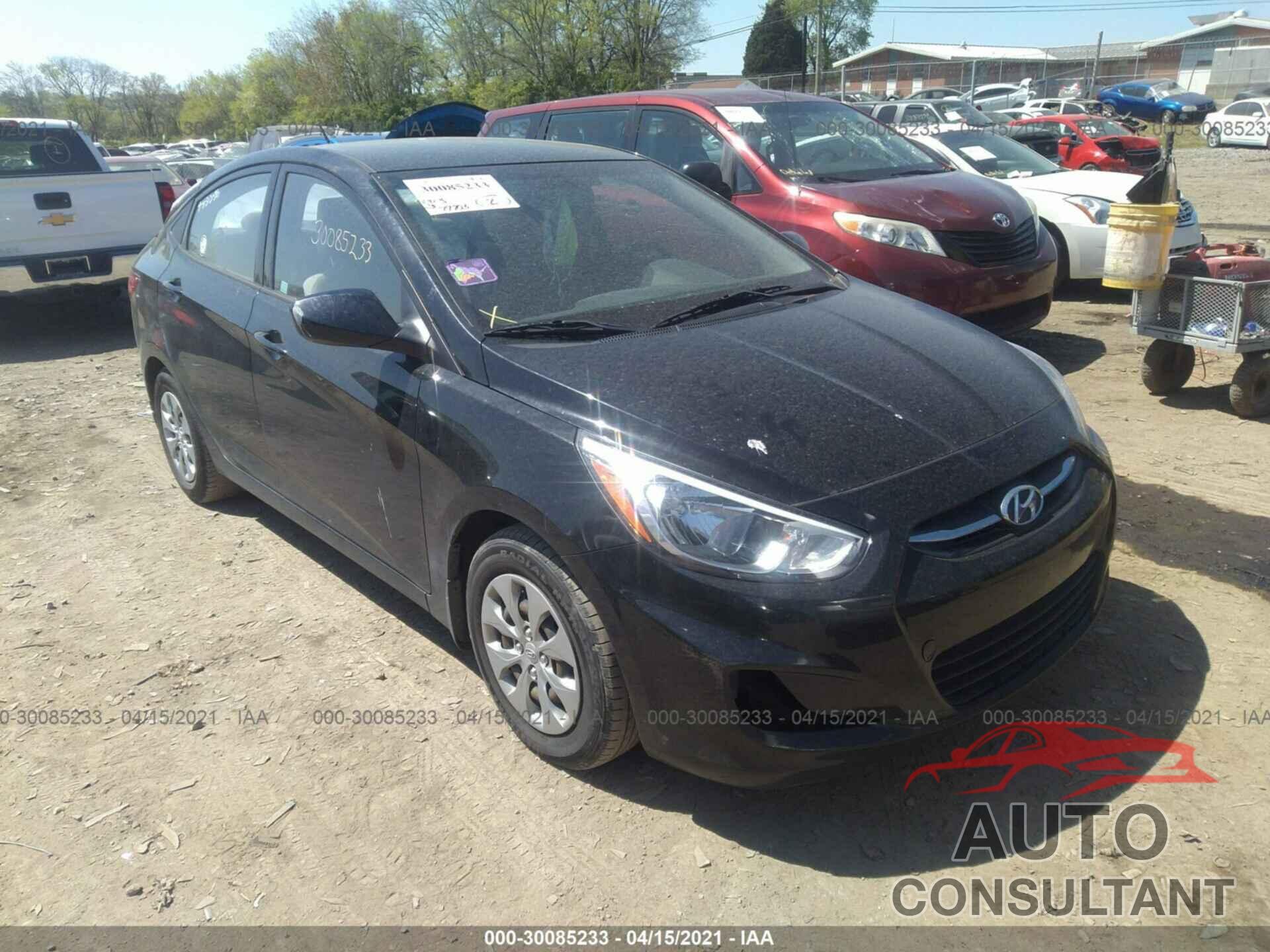 HYUNDAI ACCENT 2016 - KMHCT4AE4GU136698