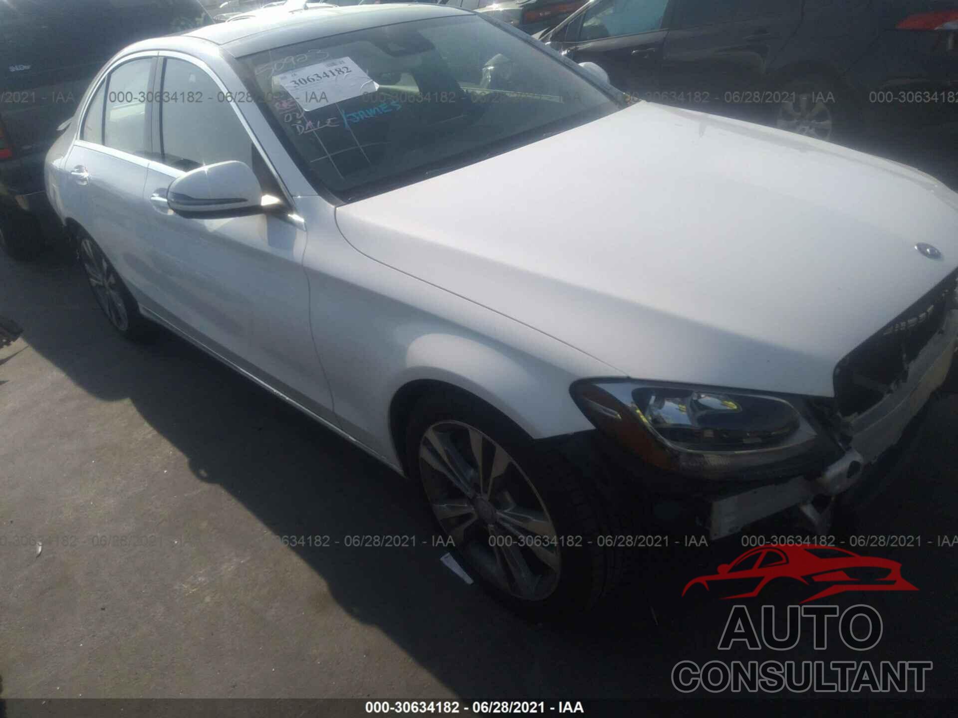 MERCEDES-BENZ C-CLASS 2016 - 55SWF4JB2GU145311