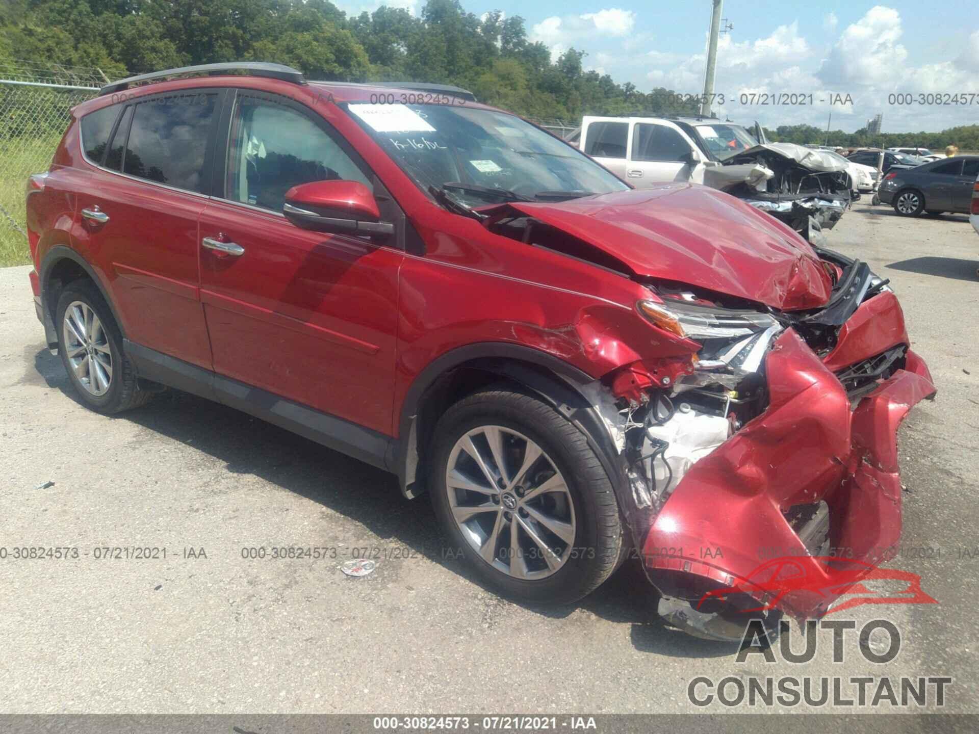 TOYOTA RAV4 2017 - 2T3YFREV2HW392805