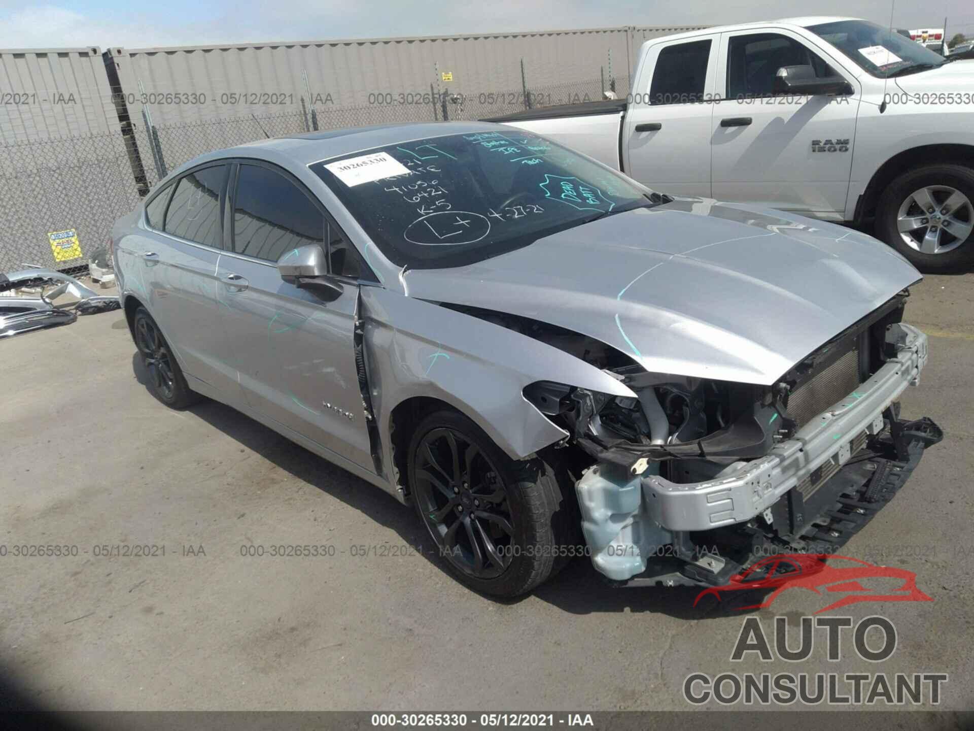 FORD FUSION HYBRID 2018 - 3FA6P0LU5JR116421