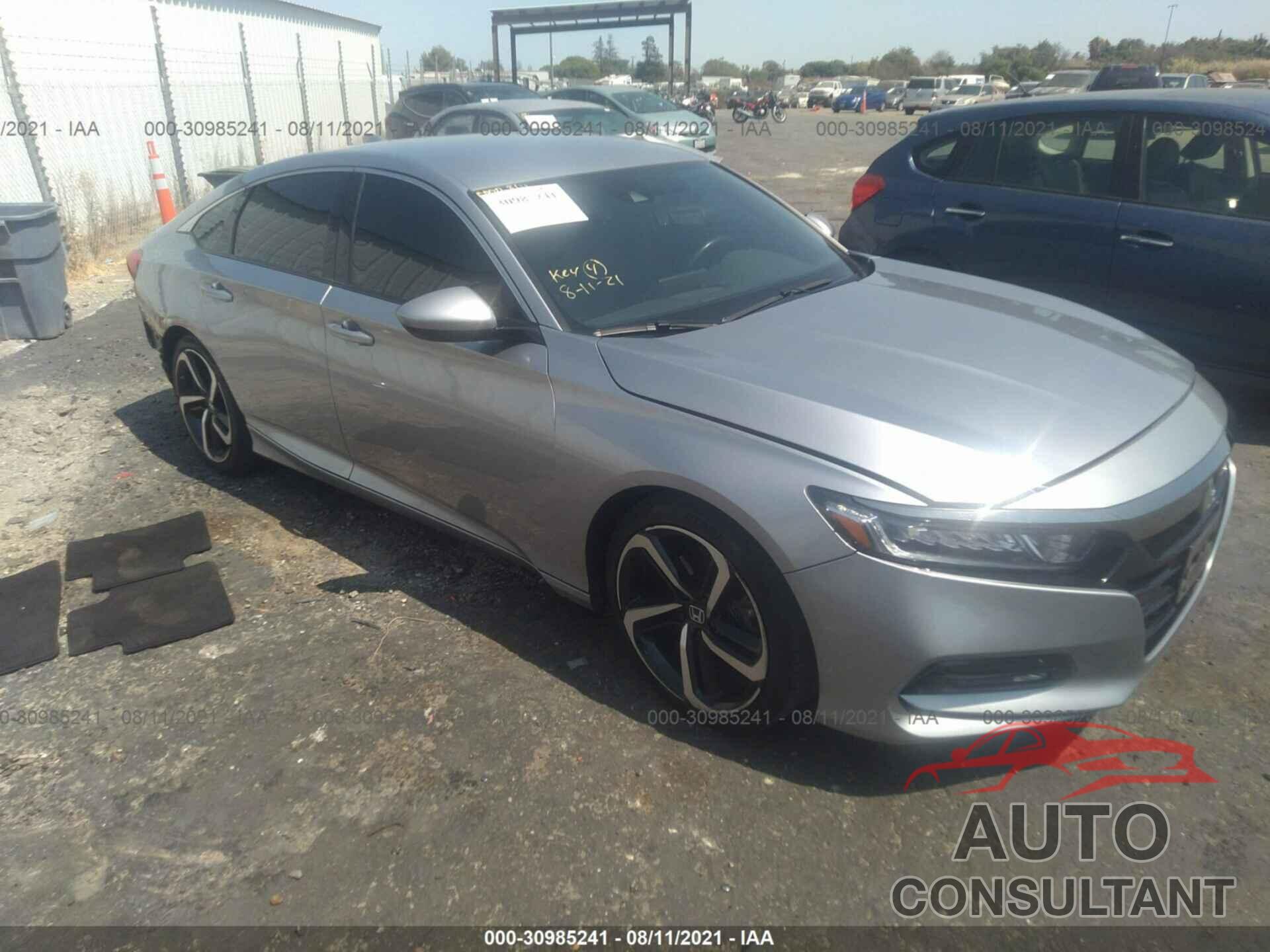 HONDA ACCORD SEDAN 2018 - 1HGCV1F38JA178614