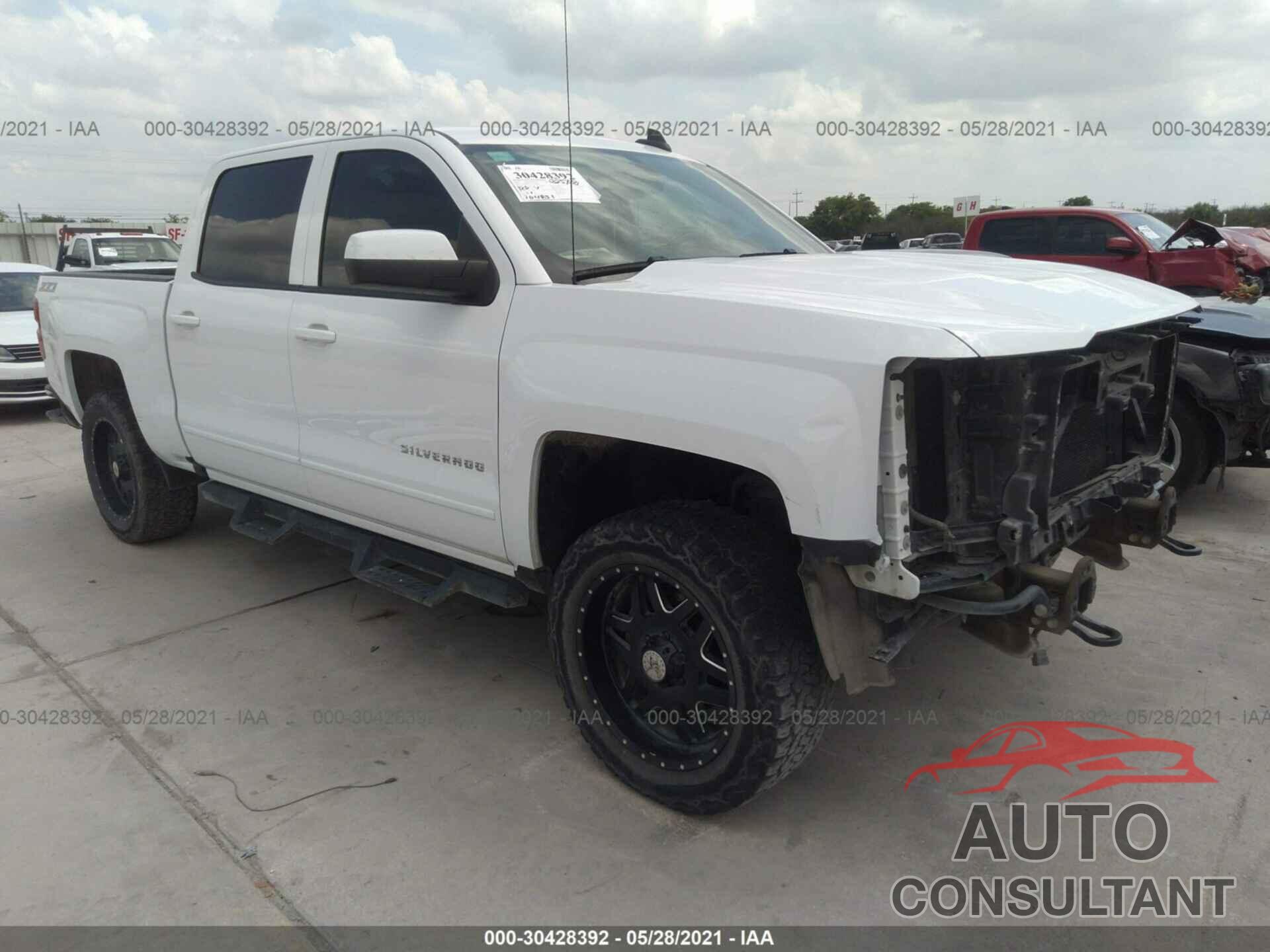 CHEVROLET SILVERADO 1500 2017 - 3GCUKREC5HG188654
